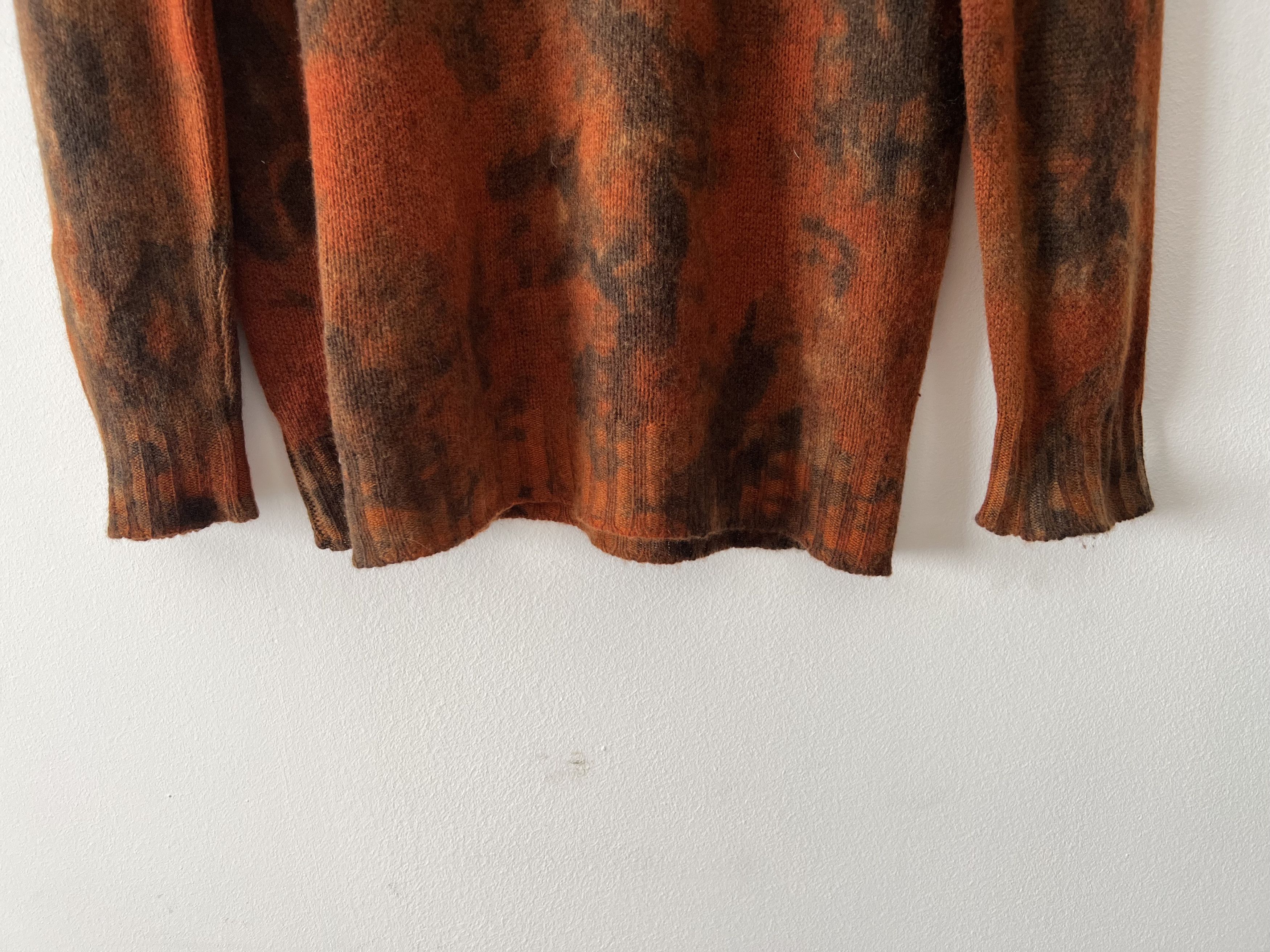 Avant Toi Pure Cashmere Sweater Mottled Effect Size US XL / EU 56 / 4 - 4 Thumbnail