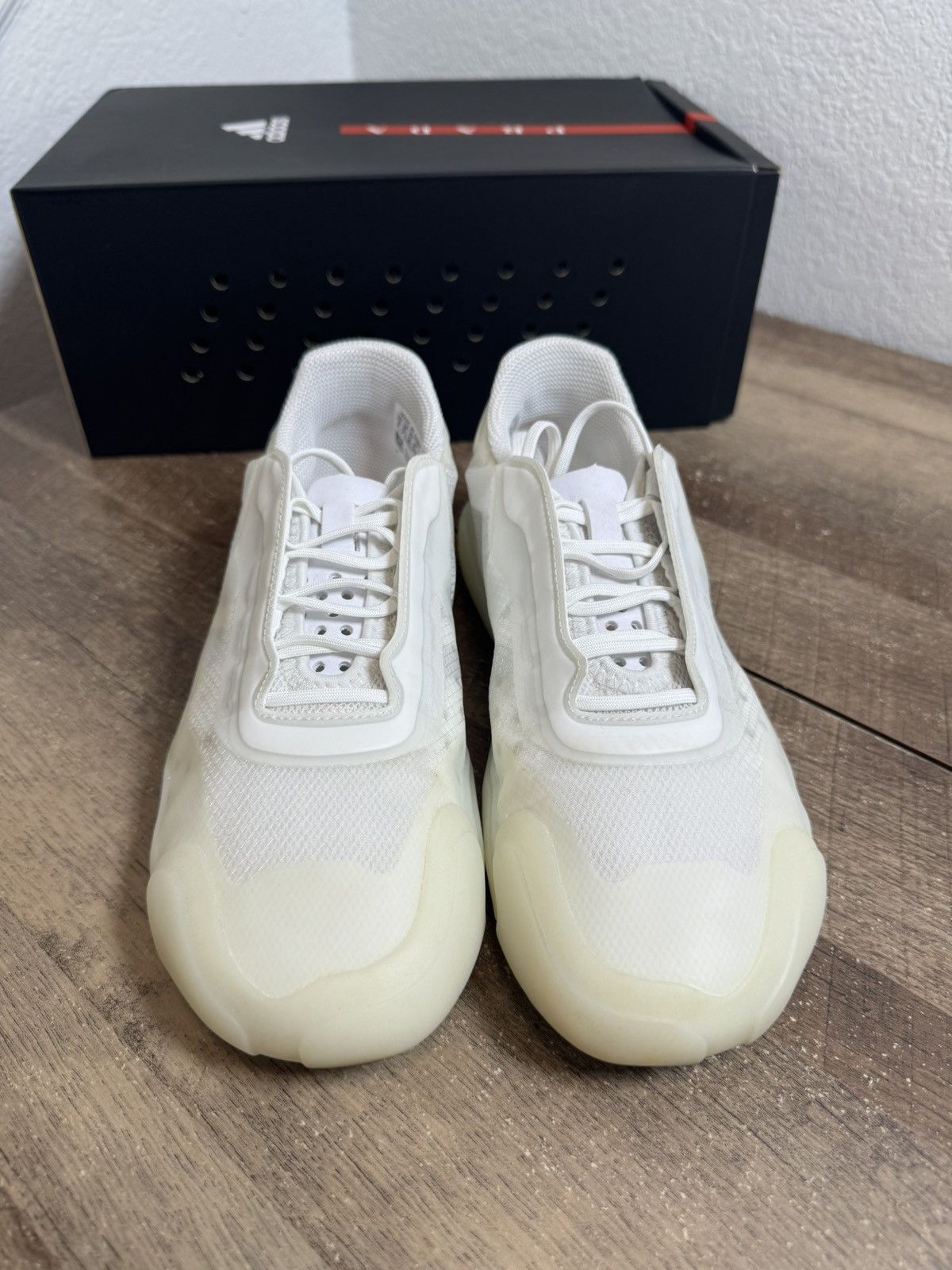 Adidas × Prada Adidas x Prada Luna Rossa 21 Cloud Size 6M 7.5W RETAIL $975 Size US 6 / EU 39 - 3 Thumbnail