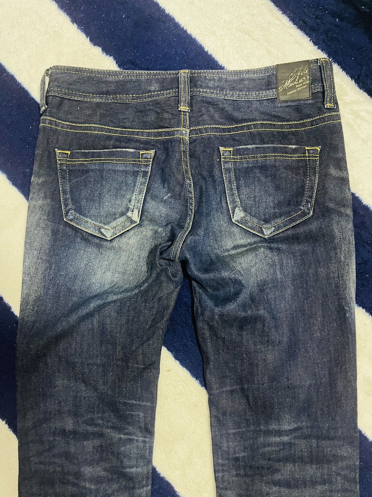 Japanese Brand × Jean Rush Hour Platina Flare Jeans (16) Size 31" - 5 Thumbnail
