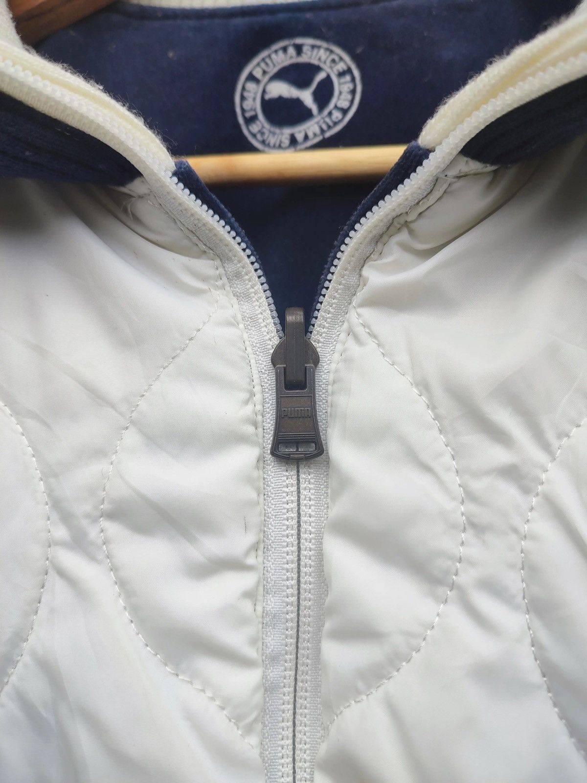 Puma × Vintage Vintage Puma Japan Reversible Velour Quilted Bomber Jacket Size US M / EU 48-50 / 2 - 13 Thumbnail
