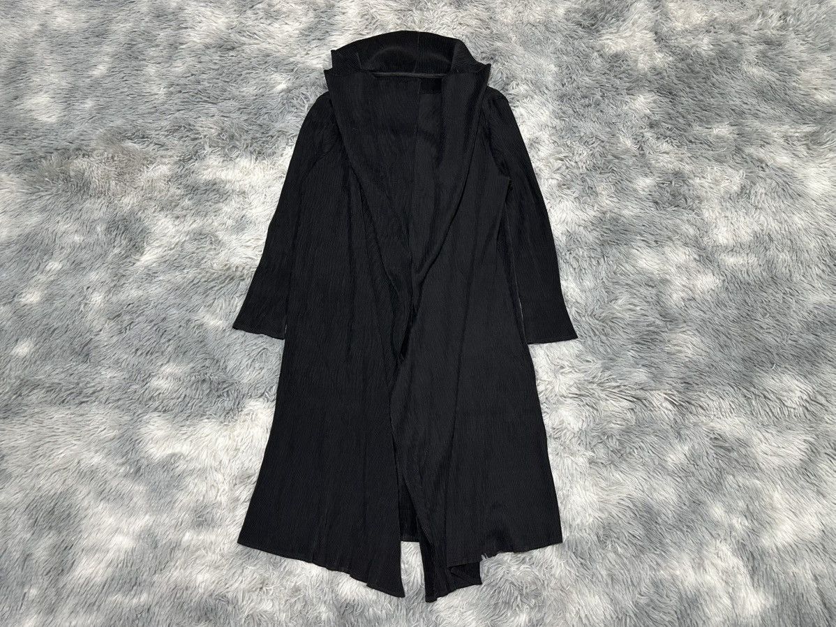 Japanese Brand 🔥Japanese Brand Ruffled Pleats Long Cardigan Size US XL / EU 56 / 4 - 12 Thumbnail