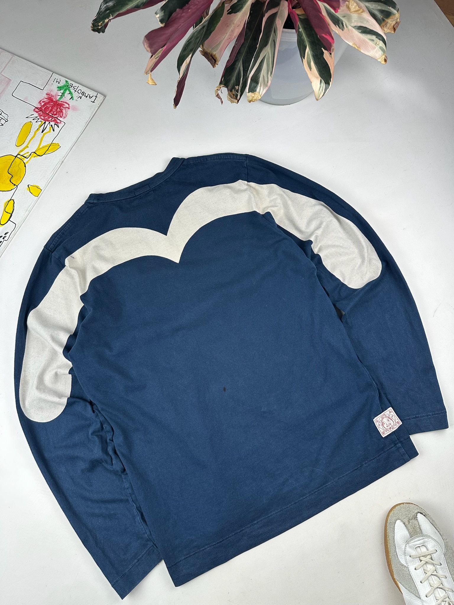Evisu Vintage Evisu Longsleeve Big Logo Size M Size US M / EU 48-50 / 2 - 10 Thumbnail