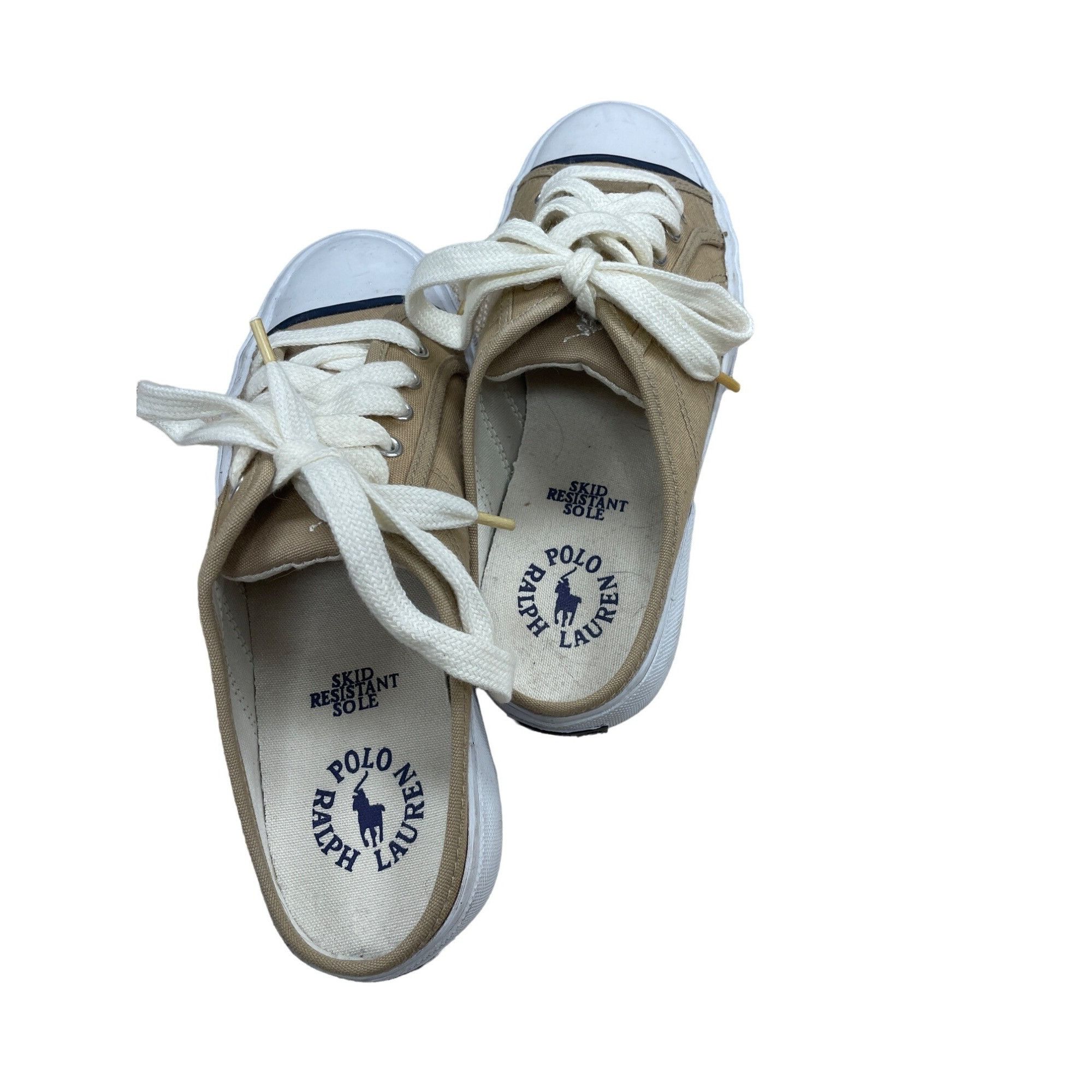 Other US Polo Assn Women's Tan Slip on Sneakers Size 6 SKU 1425 Size US 6 / IT 36 - 5 Thumbnail