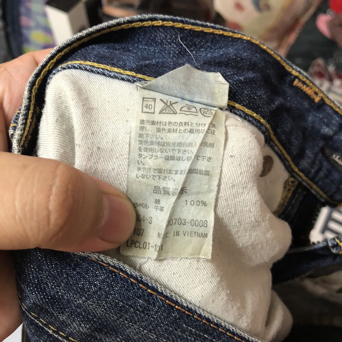 Levi's DL Levis 703 Blue selvedge Denim Pants #C129 Size US 29 - 18 Thumbnail