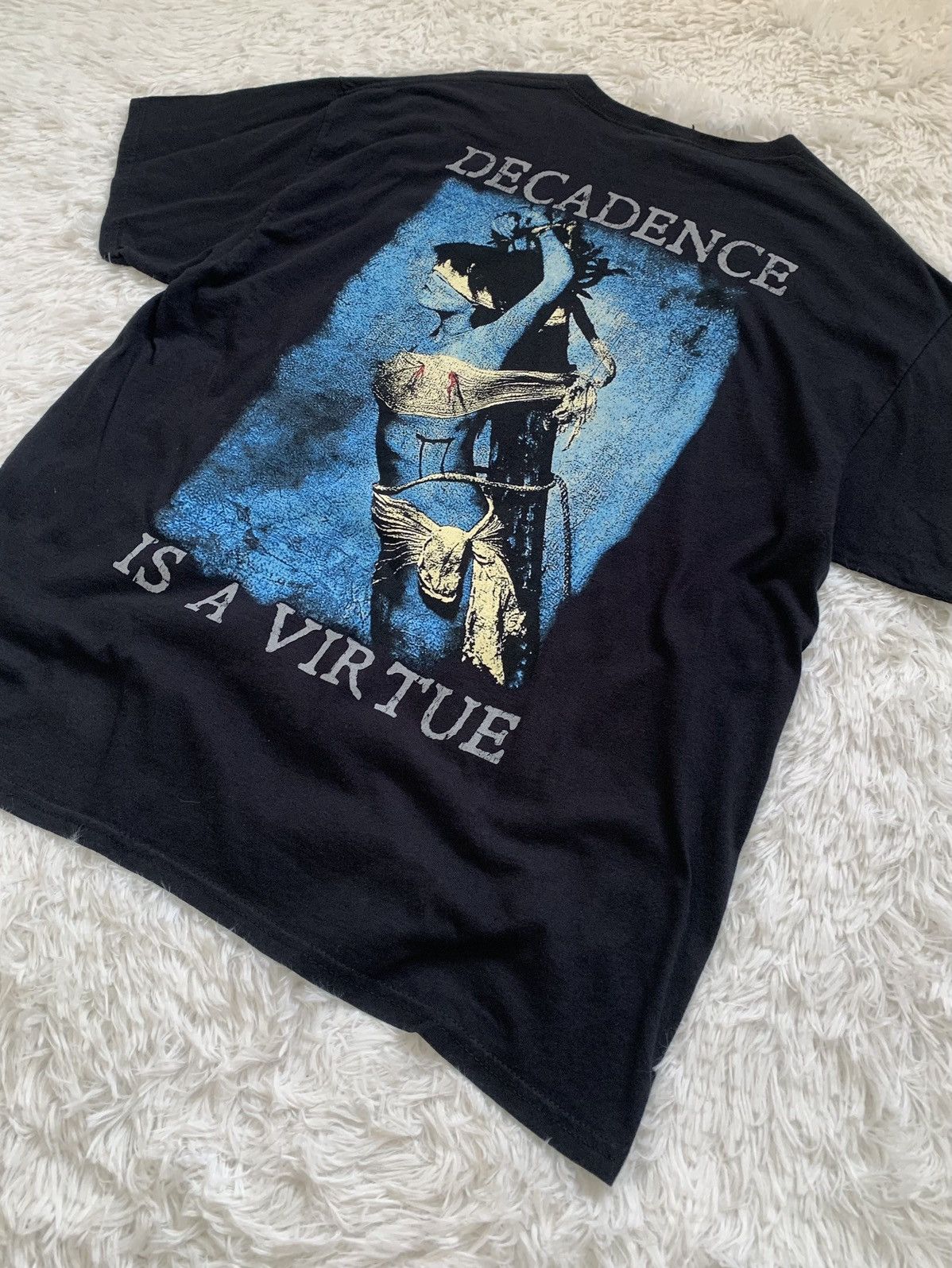 Band Tees Cradle Of Filth "DECADENCE IS A VIRTUE" Size US XL / EU 56 / 4 - 10 Thumbnail