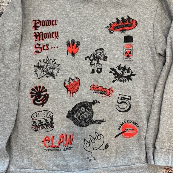Other Claw World 15 Year Claw Money Anniversary Hoodie Limited Ed. Size L / US 10 / IT 46 - 4 Thumbnail