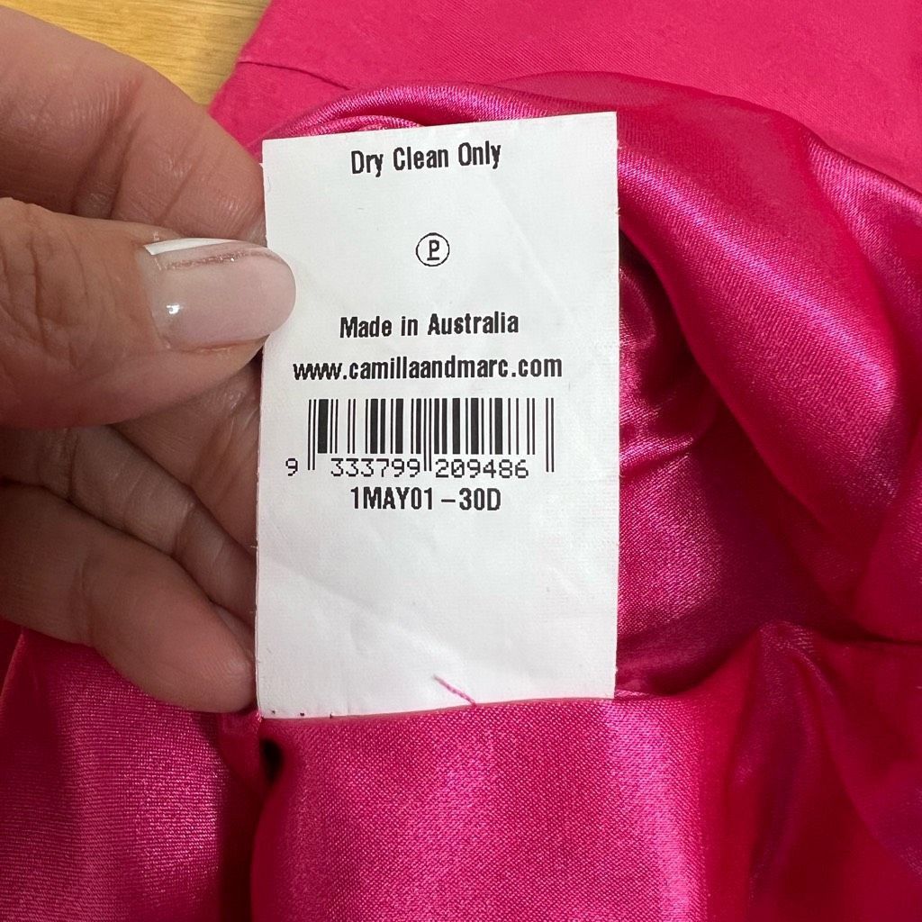 CAMILLA Camilla and Marc Low Rider hot Pink Dress (014) Size XS / US 0-2 / IT 36-38 - 15 Thumbnail