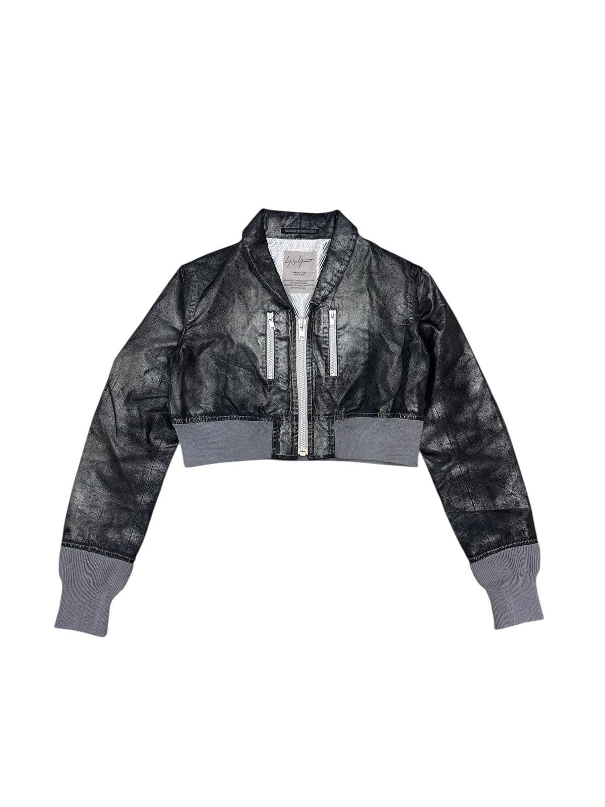 Yohji Yamamoto YOHJI YAMAMOTO CROPPED BOMBER JACKET SIZE 1 JAPAN Size S / US 4 / IT 40 - 2 Thumbnail