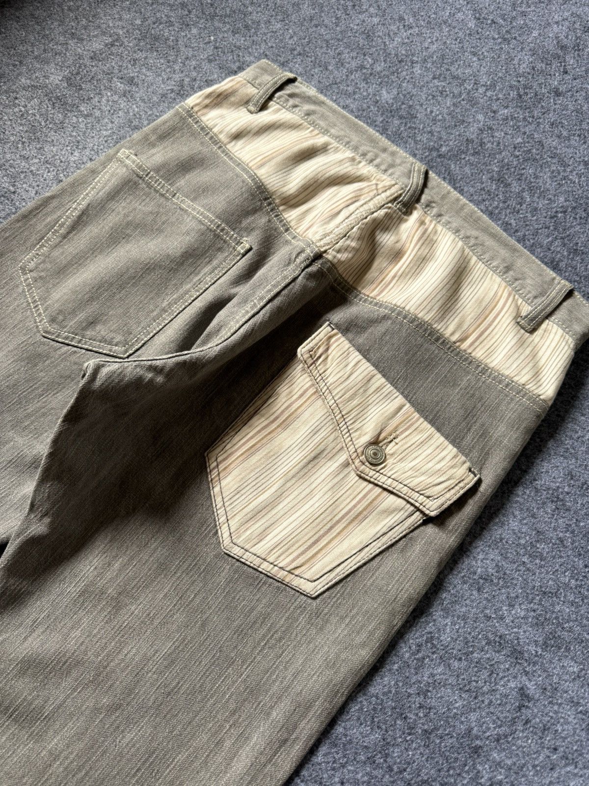 Japanese Brand × Vintage Bee Bell Japan hybrid Smokey Gray Jeans Size US 32 / EU 48 - 4 Thumbnail