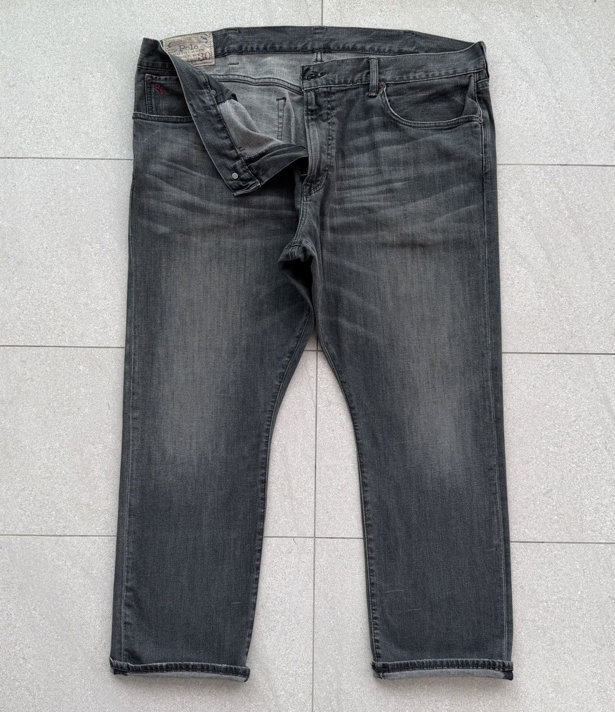 Polo Ralph Lauren Vintage Polo Ralph Lauren (RL) Slim Straight Denim Pant Size US 42 / EU 58 - 1 Thumbnail