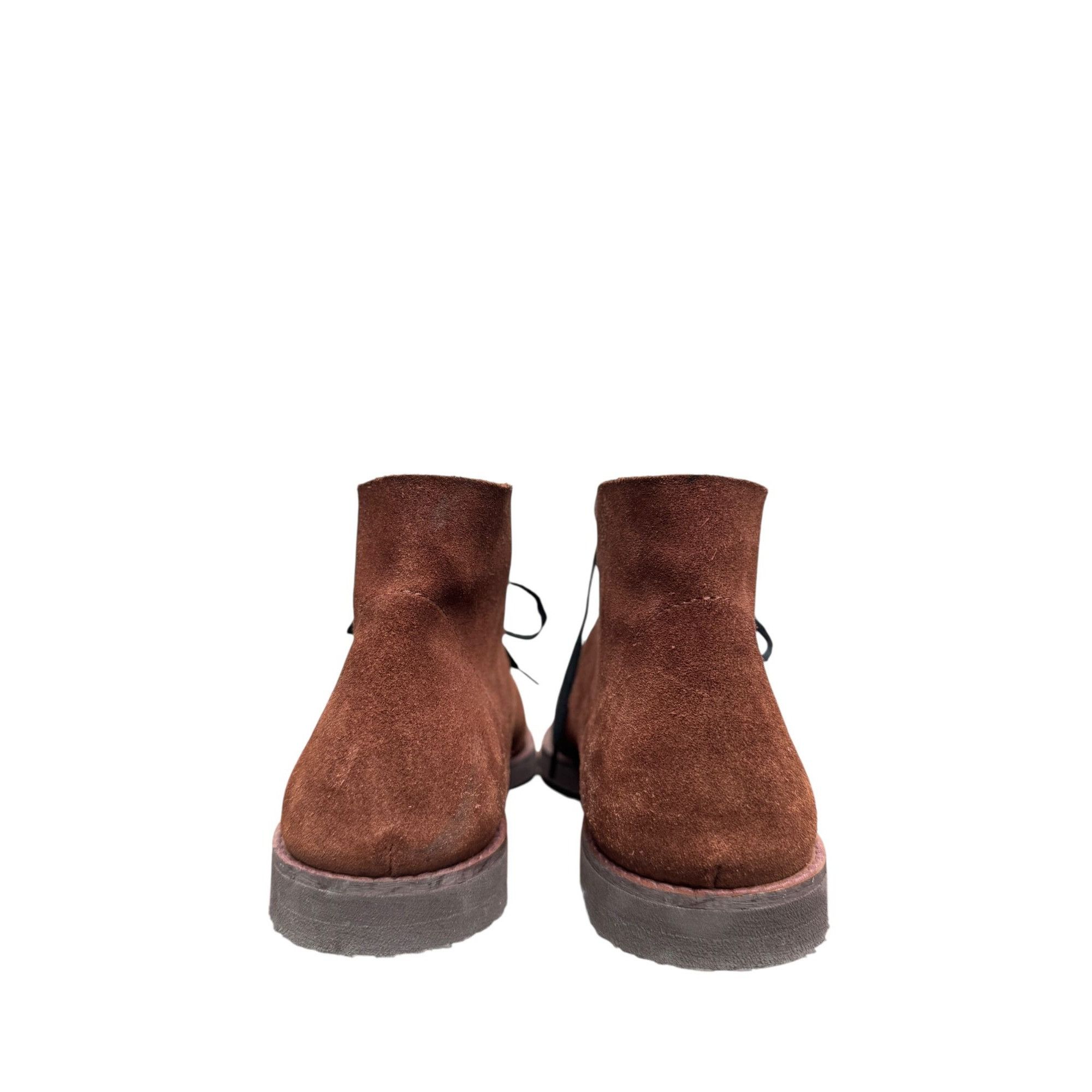 Jean Paul Gaultier Brown Suede Lace-Up Desert Boots Size US 9 / IT 39 - 5 Thumbnail