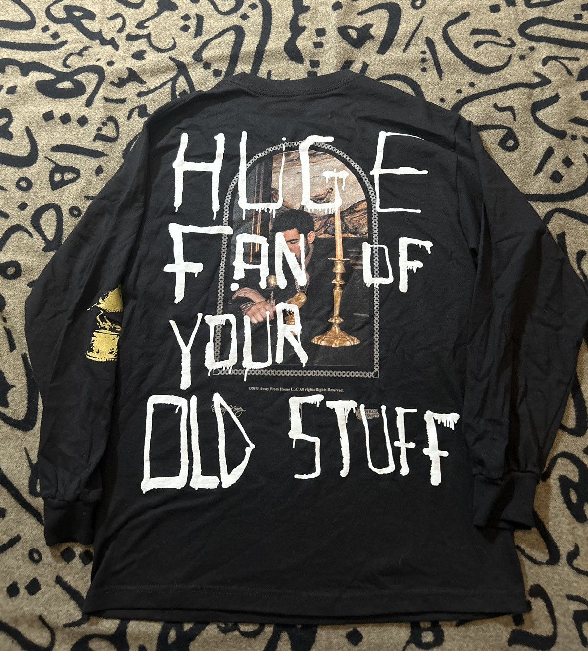 Drake Unreleased F&F Take Care/Honestly Nevermind Tshirt Size US M / EU 48-50 / 2 - 4 Thumbnail