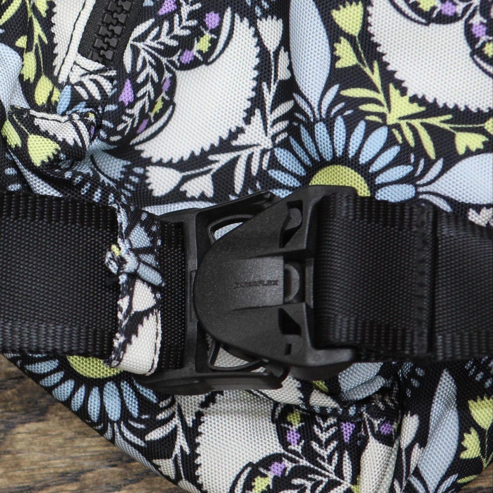 Designer Vera Bradley Backpack with Zip Closure Blue Floral One Size Size ONE SIZE - 4 Thumbnail