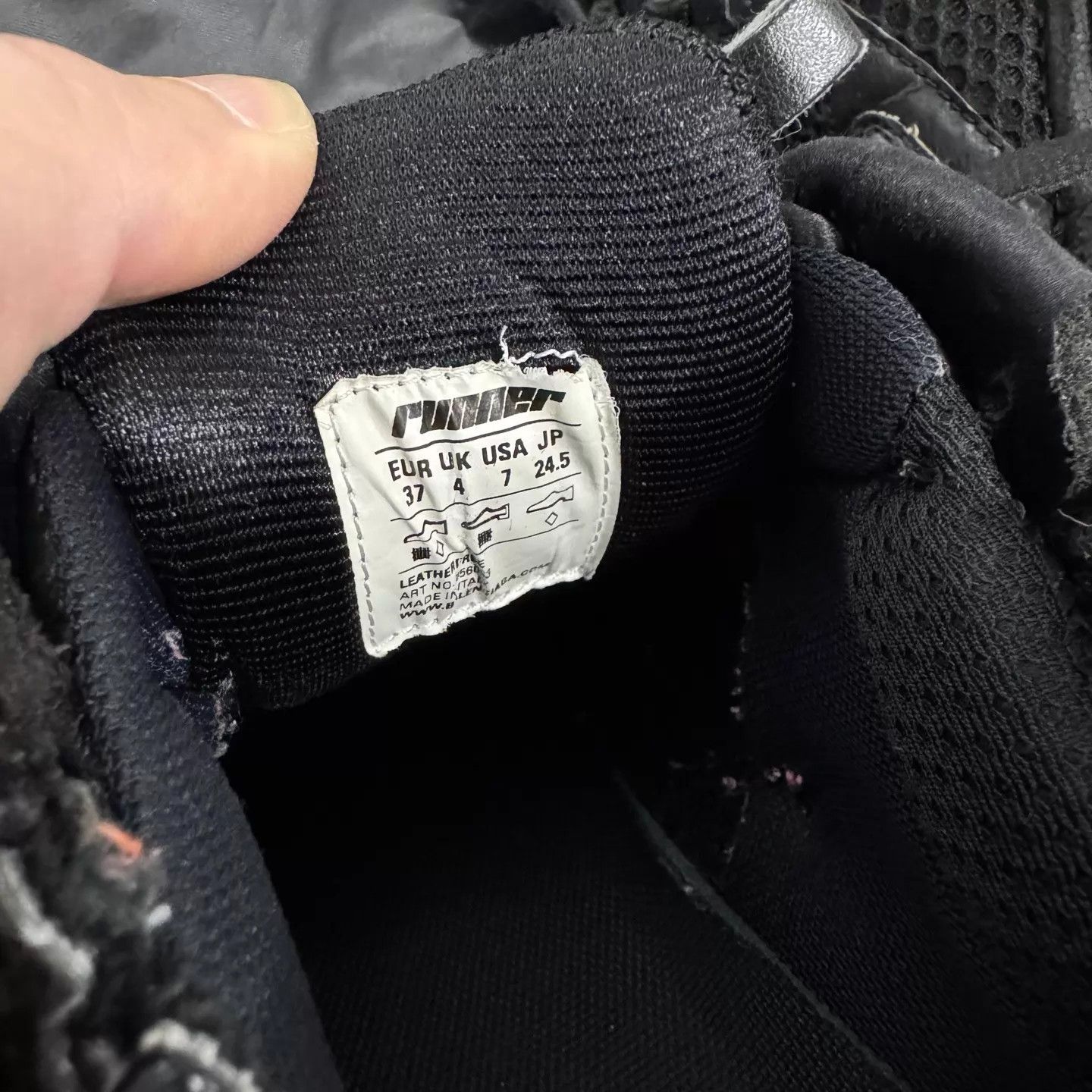 Balenciaga Balenciaga Black Runner 37 99 New w/Box Size US 6.5 / IT 36.5 - 7 Thumbnail