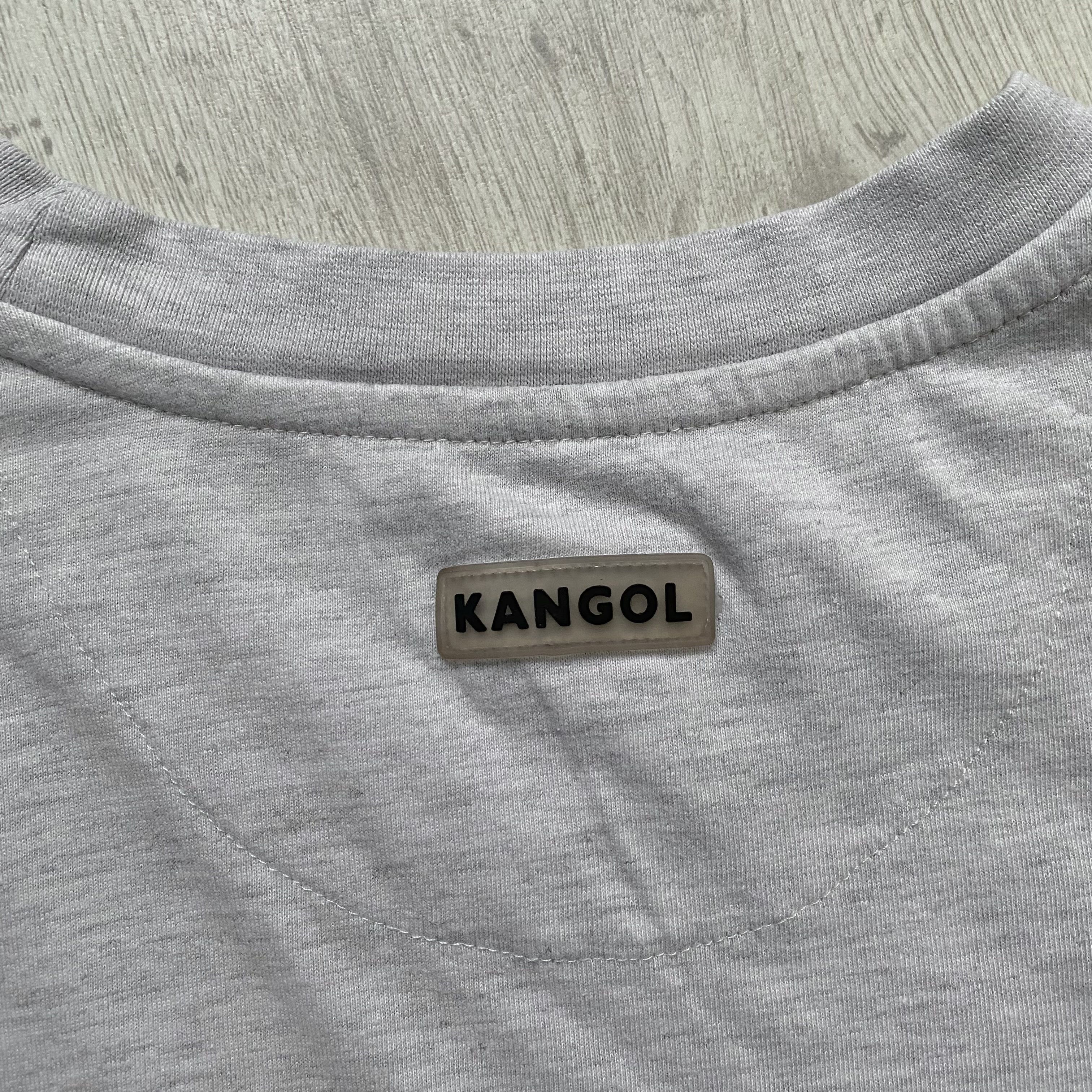 Kangol 🦘Vintage 90s Kangol Centre Logo Boxy Tee rap style Size US L / EU 52-54 / 3 - 9 Thumbnail