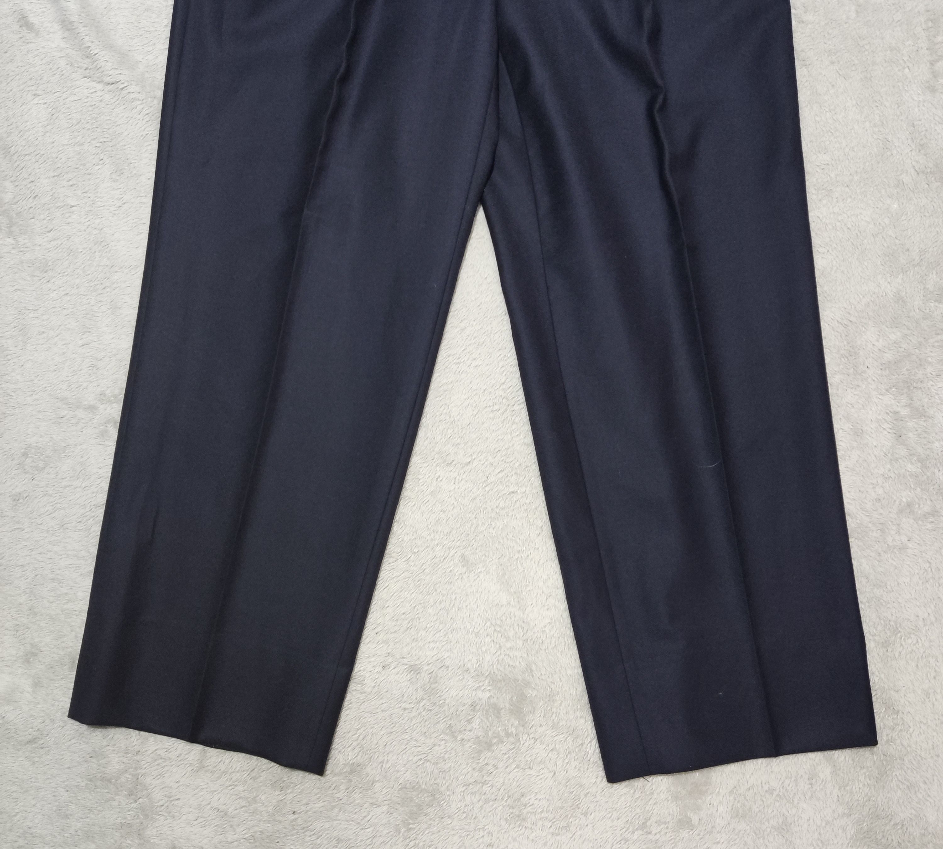Pierre Cardin VTG Pierre Cardin Paris Deadstock 100% Wool Pleated Trousers Size US 33 - 6 Thumbnail