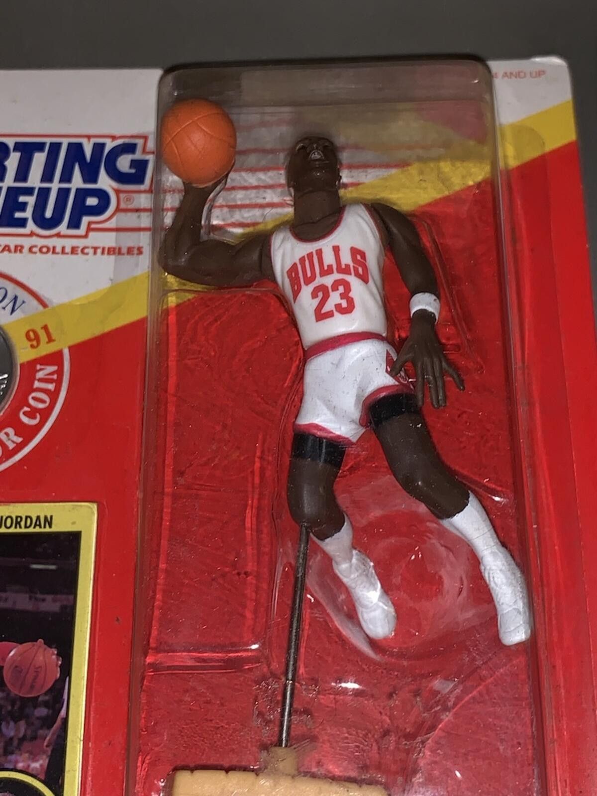Kenneth Cole 1991 Starting Lineup Michael Jordan Chicago Bulls w/ Card Size ONE SIZE - 2 Thumbnail