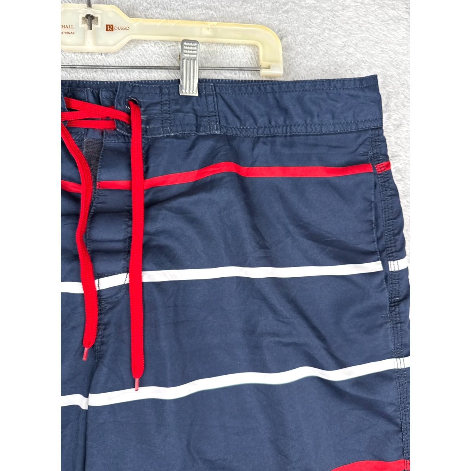 Old Navy Old Navy Swim Trunks Mens XL Blue Stripe Board Shorts Beach Surf 39x10 Size US 36 / EU 52 - 5 Thumbnail