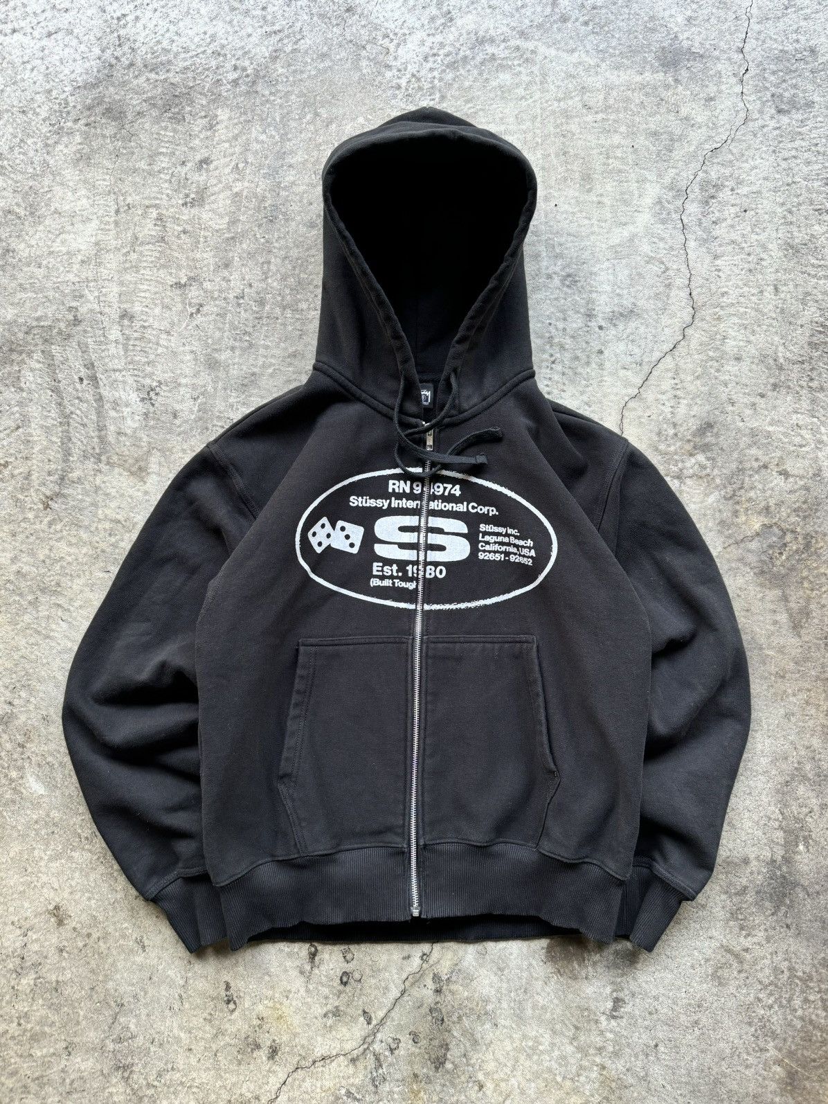 Streetwear × Stussy × Vintage Crazy vintage stussy oval corp