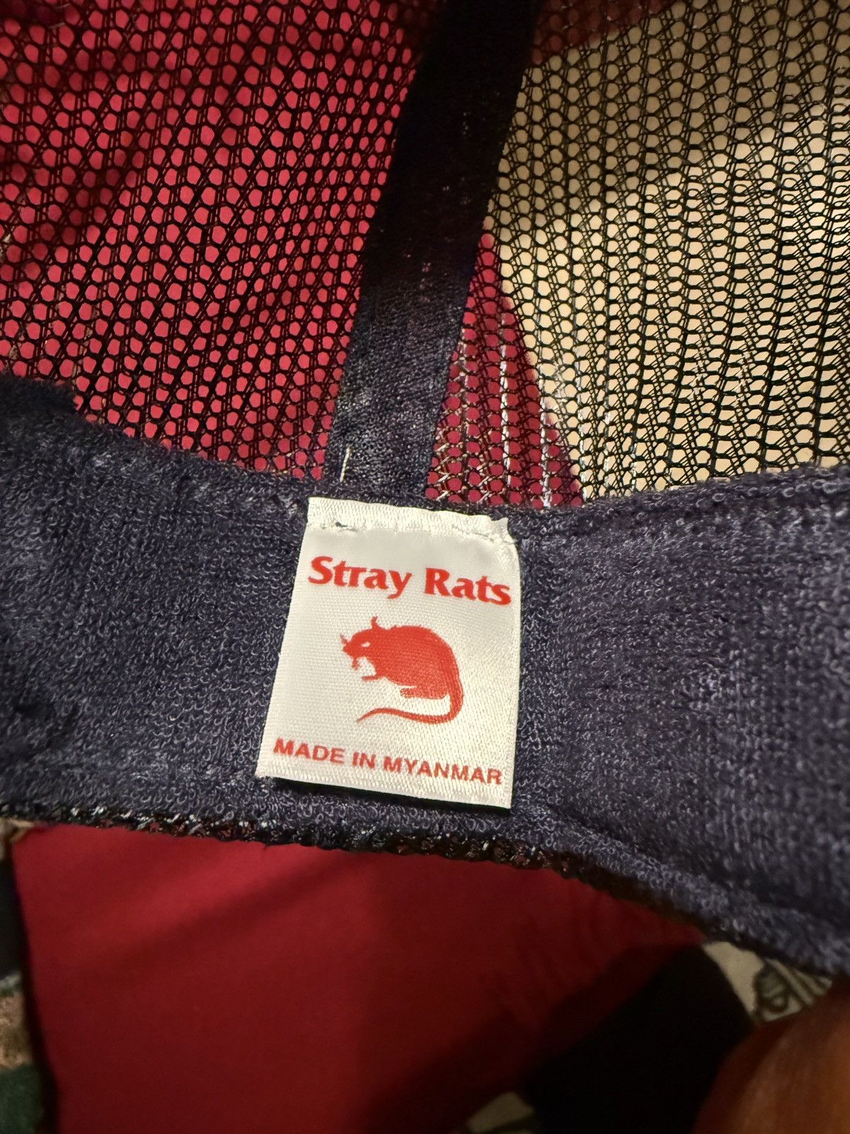 Stray Rats Stray Rats (Ratgirl) Trucker Hat Size ONE SIZE - 3 Thumbnail