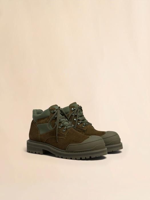 Marni o1w1db10326 Patchy Boots in Green Size US 12 / EU 45 - 1 Thumbnail