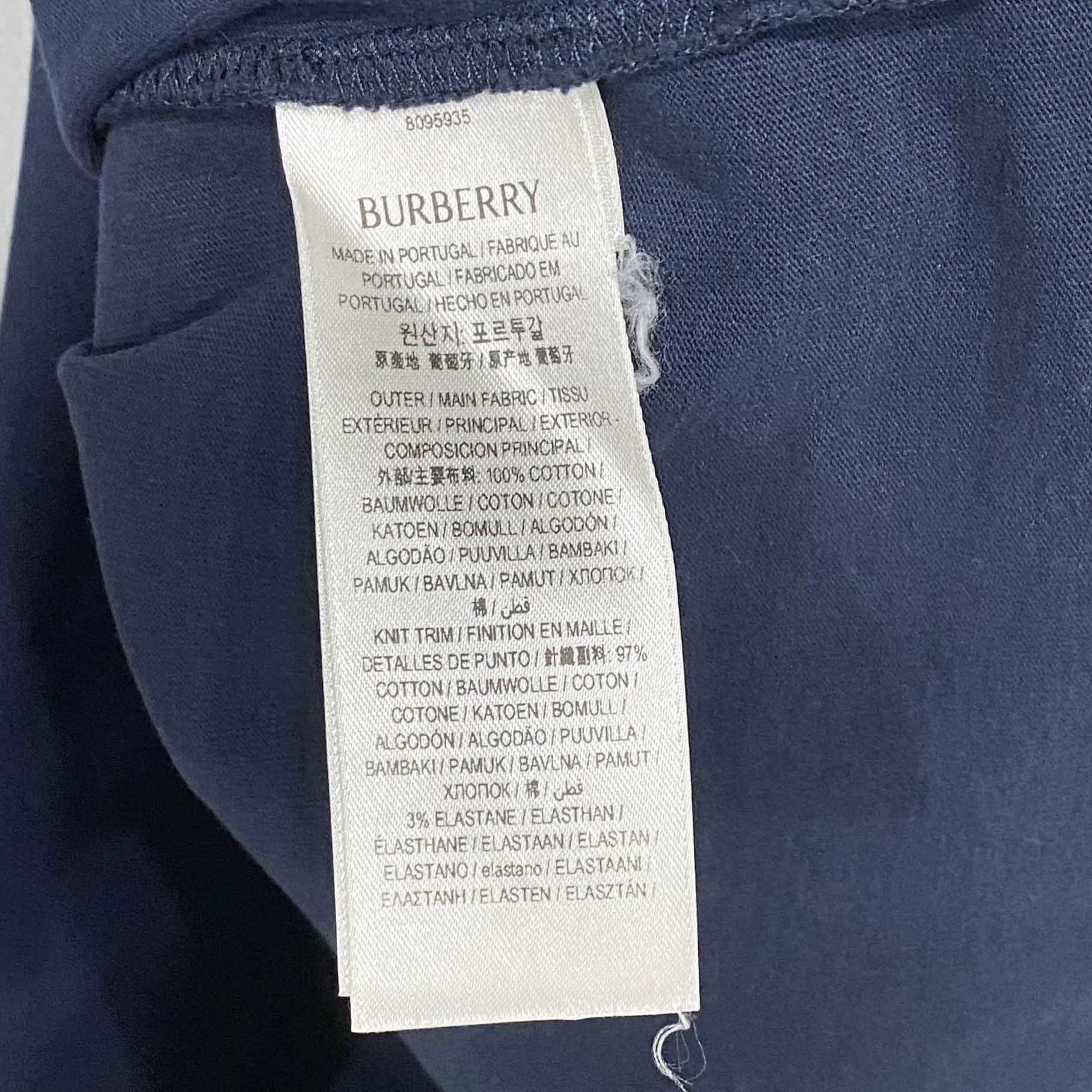 Burberry Burberry Horseferry Colorblock Short Sleeve XL Size US XL / EU 56 / 4 - 5 Thumbnail