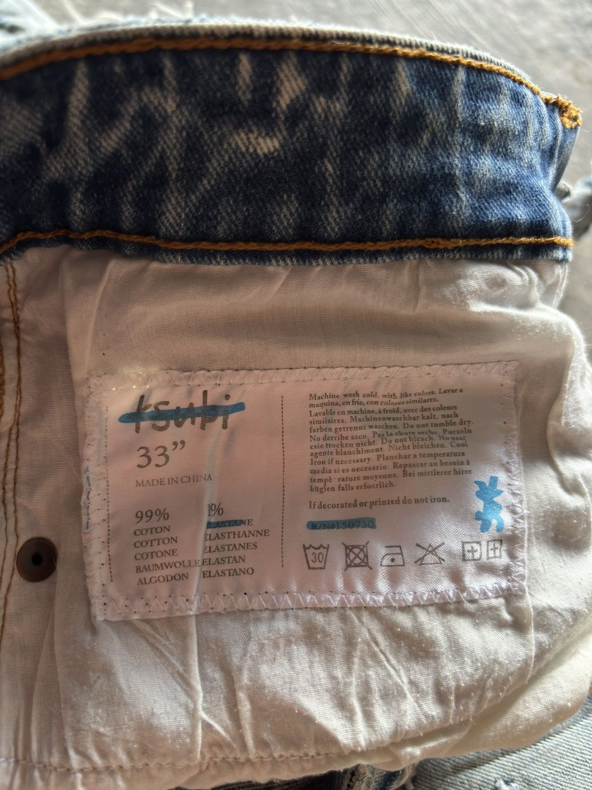 Ksubi KSUBI chitch chop slice n dice distressed denim acid wash Size US 34 / EU 50 - 9 Thumbnail
