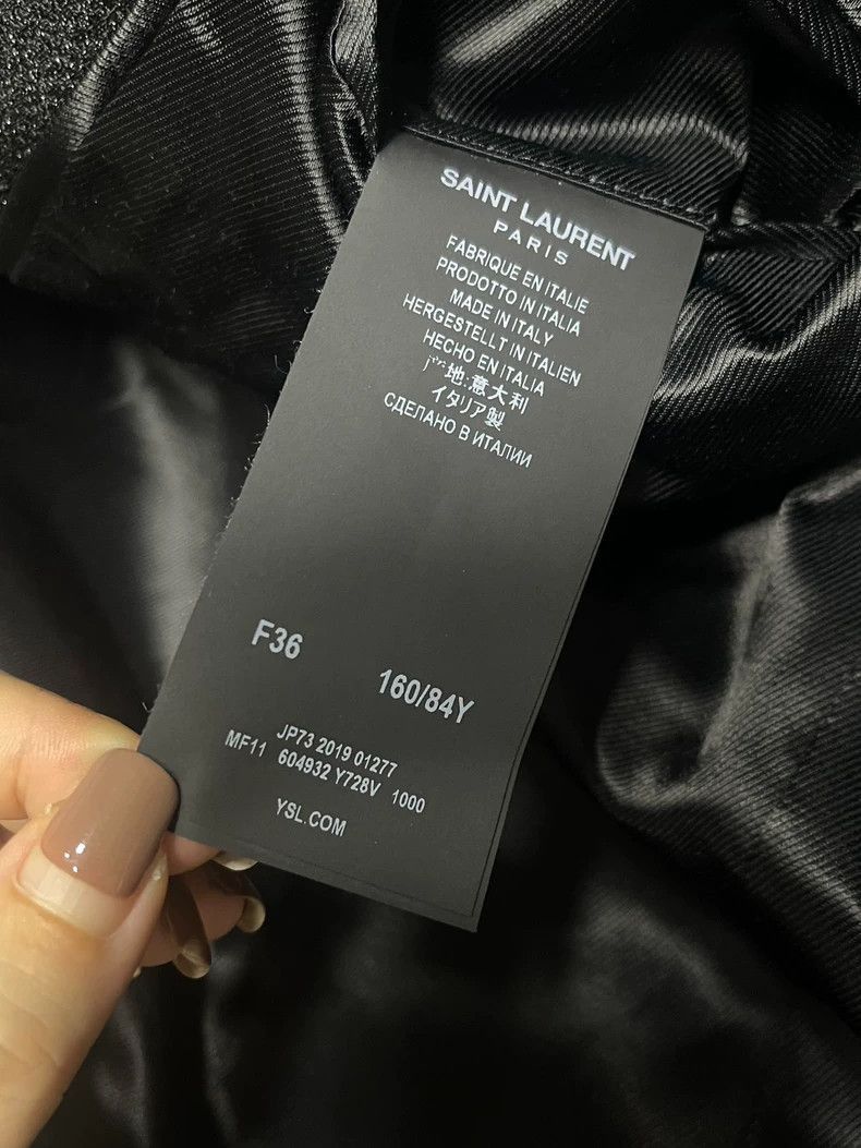 Saint Laurent Paris Saint Laurent Double-Breasted Overcoat-2506 Size US M / EU 48-50 / 2 - 3 Thumbnail