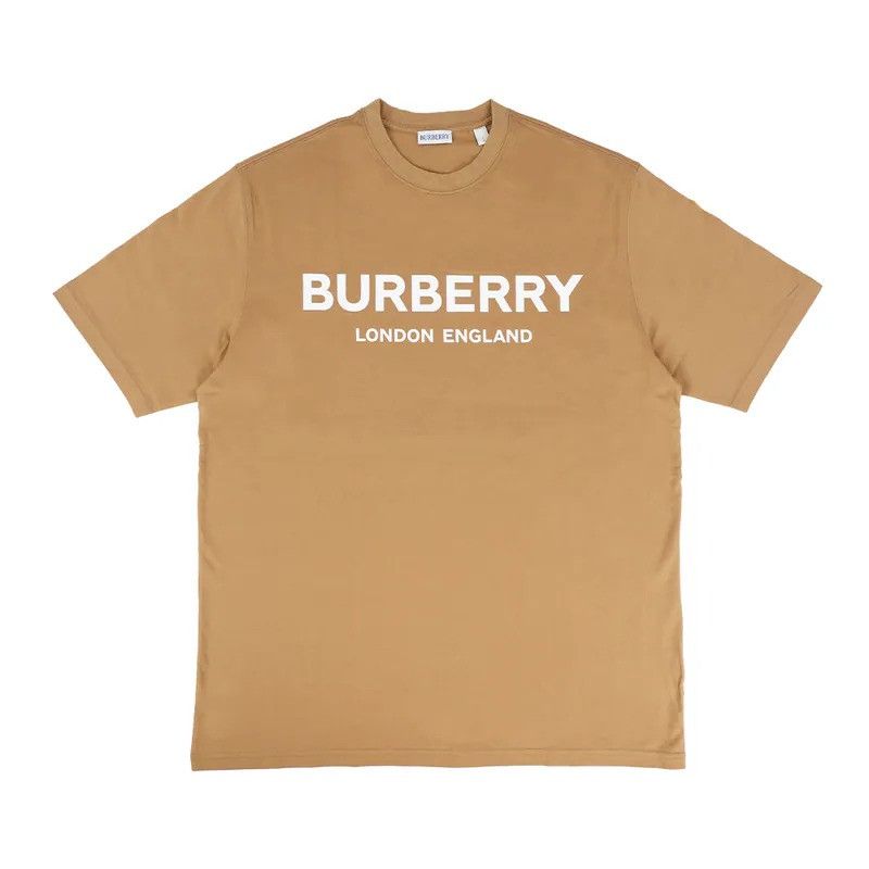 Burberry o1w1db10326 Ellison Logo T-Shirt in Beige Size US XXL / EU 58 / 5 - 1 Preview