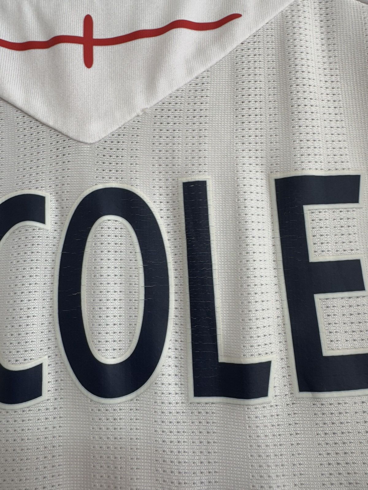 Umbro × Vintage J.Cole #11 England 2008-2009 Home Soccer Jersey Football Kit Size US S / EU 44-46 / 1 - 10 Thumbnail