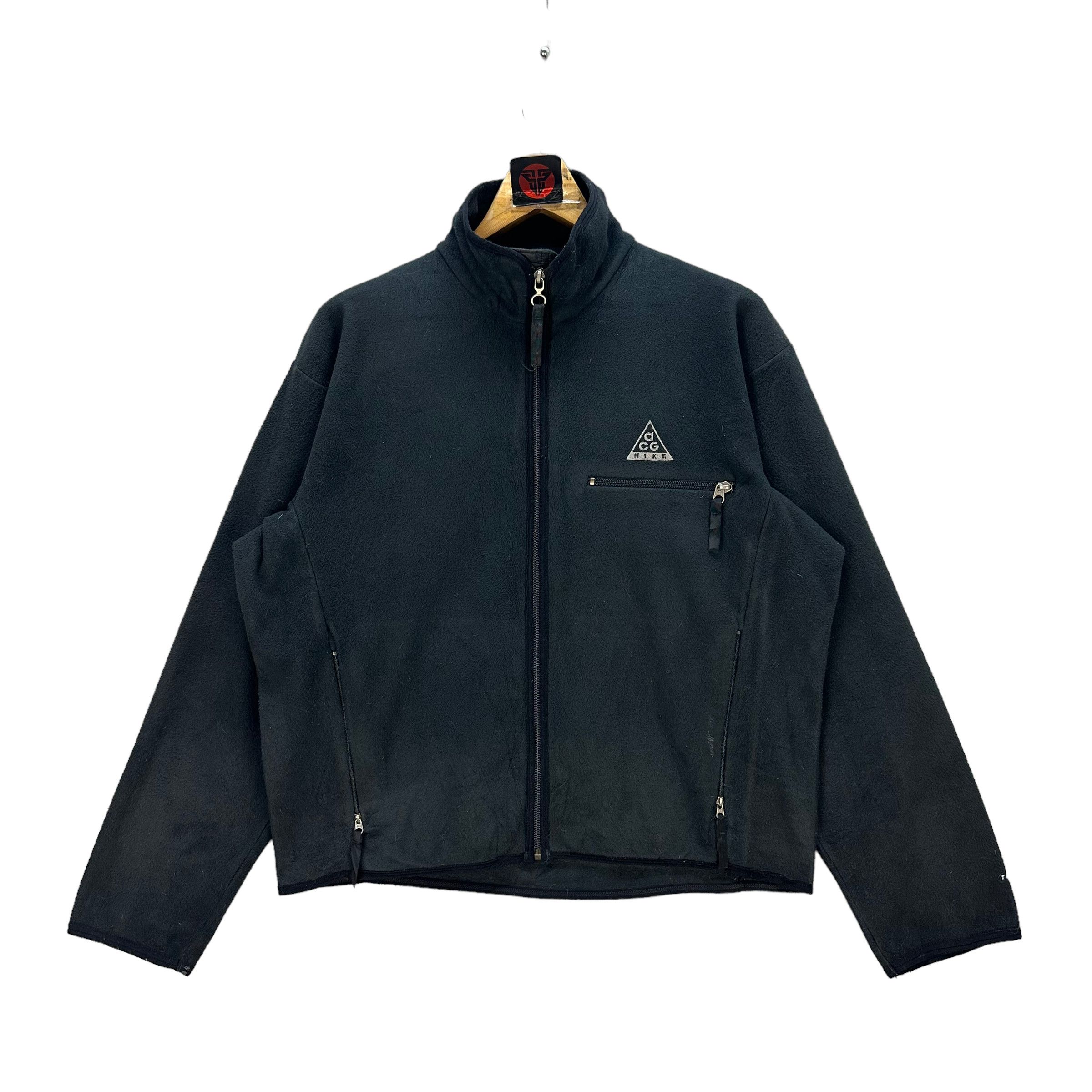 Nike ACG × Sportswear × Vintage NIKE ACG THERMA FIT FLEECE SWEATER 