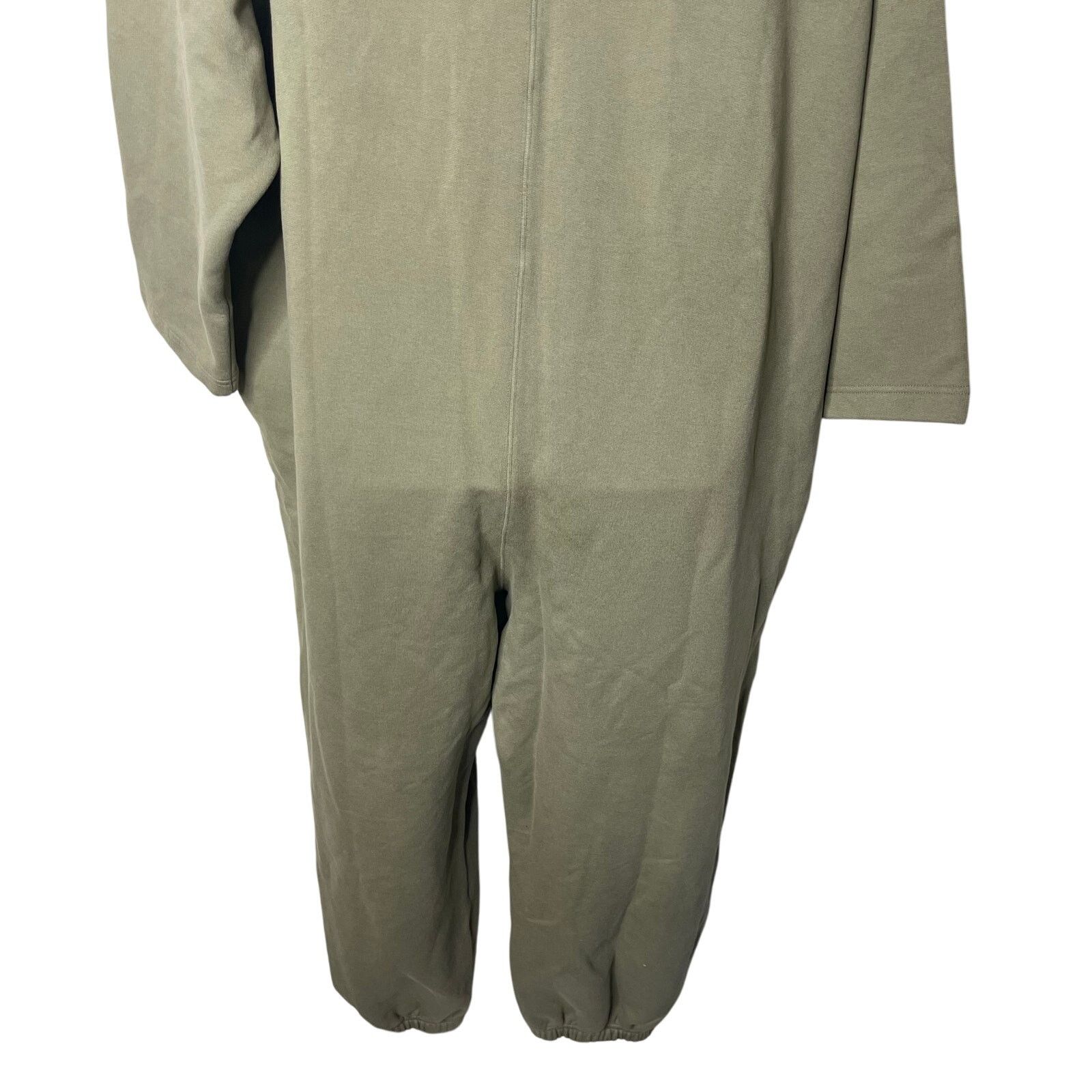 Mara Hoffman NWT MARA HOFFMAN Sabina Cotton-blend Jumpsuit In Green sz XL Size 32" / US 10 / IT 46 - 9 Thumbnail