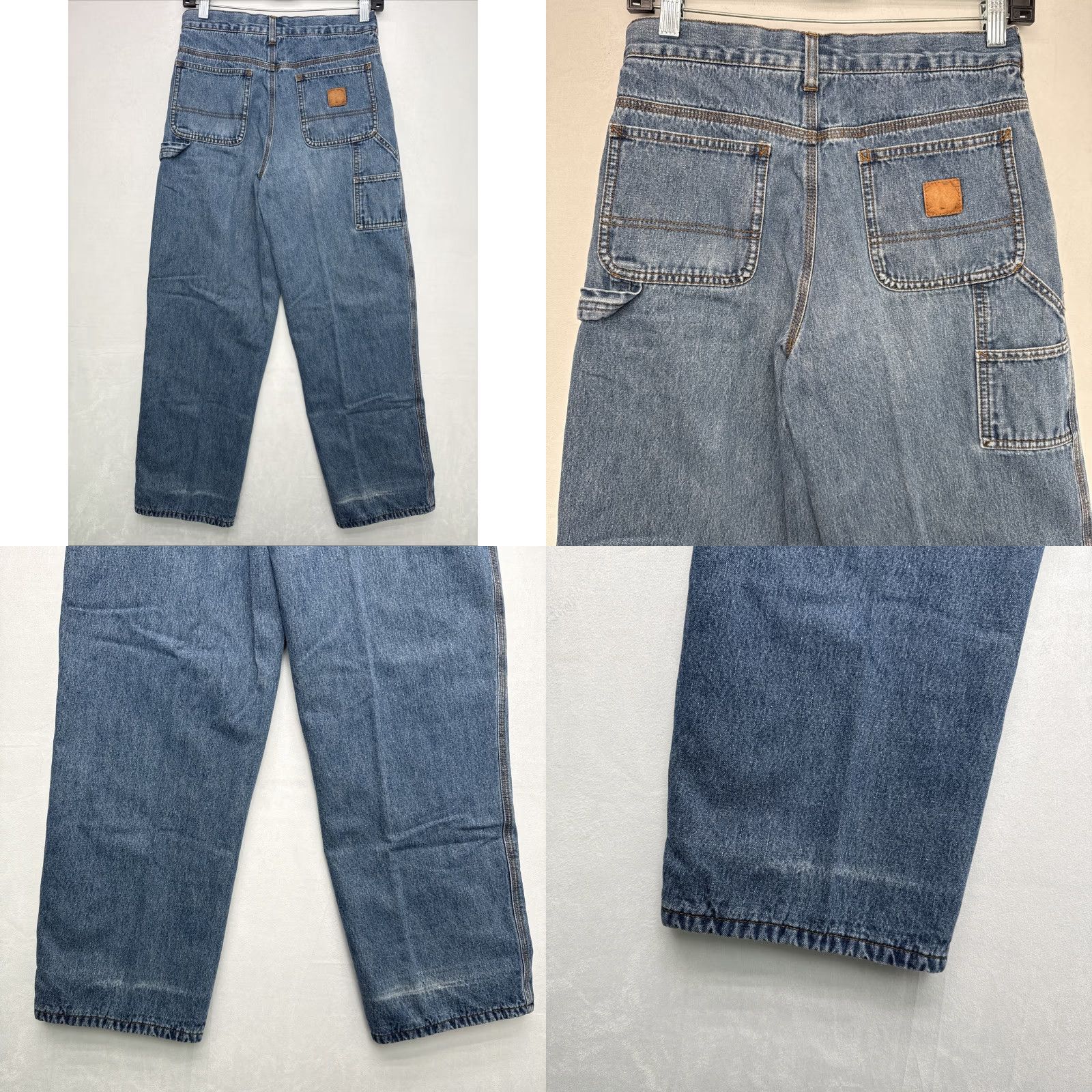 Carhartt Carhartt Women’s Denim Blue Flannel Lined Jeans Work Heavy Pants 27”x28” Size 38" / US 16 / IT 52 - 8 Thumbnail
