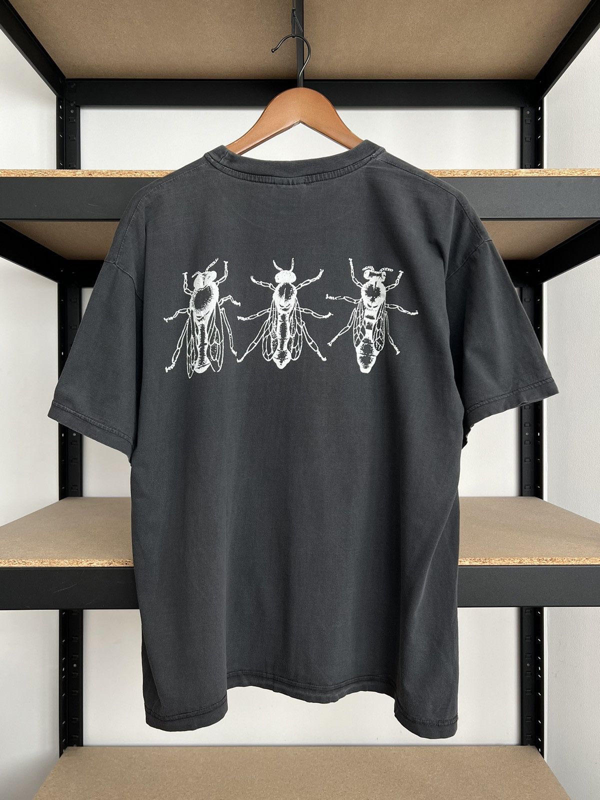 Band Tees Vintage 90s The Young Gods Rock Band Black T-shirt Size US XL / EU 56 / 4 - 4 Thumbnail