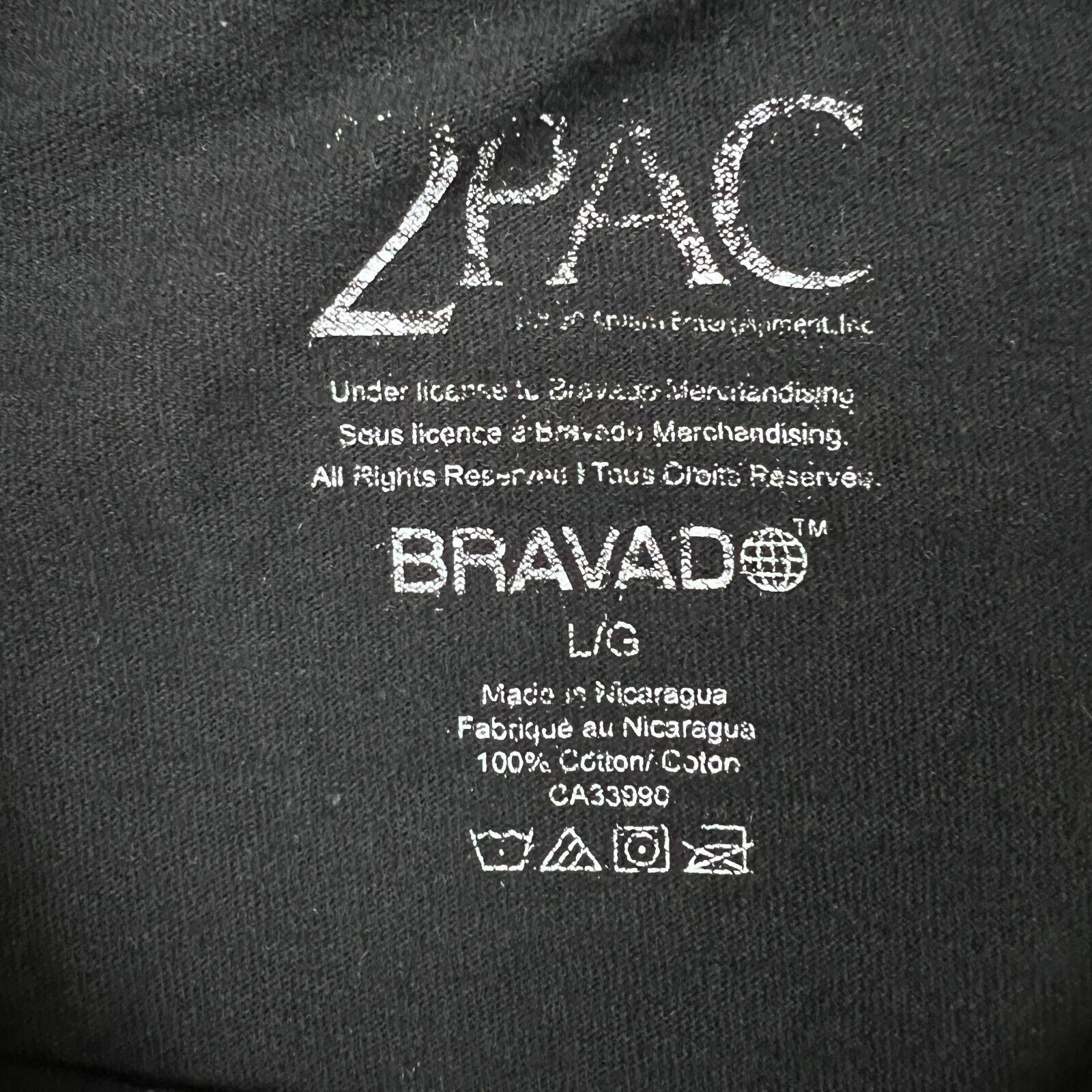 Rap Tees × Vintage Vintage Y2K Tupac Shakur 2Pac Prayer Rap Tee - Mens Large Size US L / EU 52-54 / 3 - 4 Thumbnail