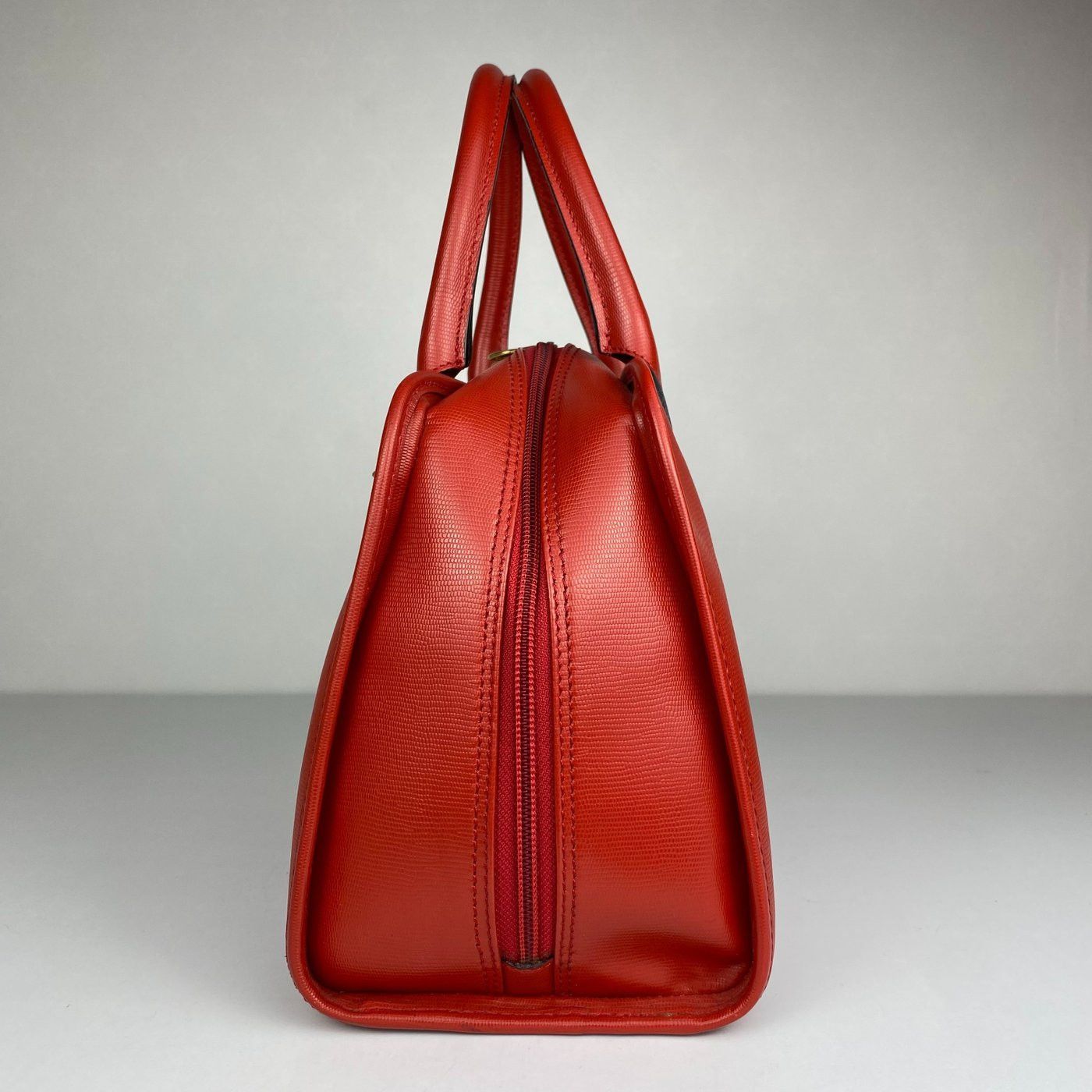 Celine Celine Red Leather 2-way Handbag Size ONE SIZE - 5 Thumbnail