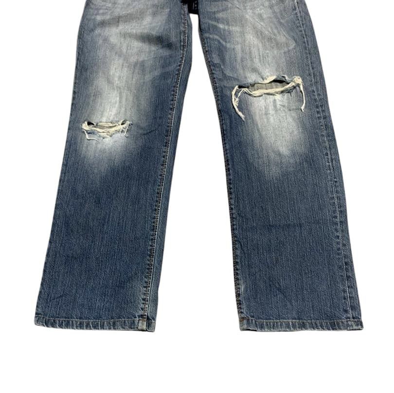 Edwin Vintage Edwin Gold Rush Straight Leg Jeans Faded Blue Size US 35 - 4 Thumbnail