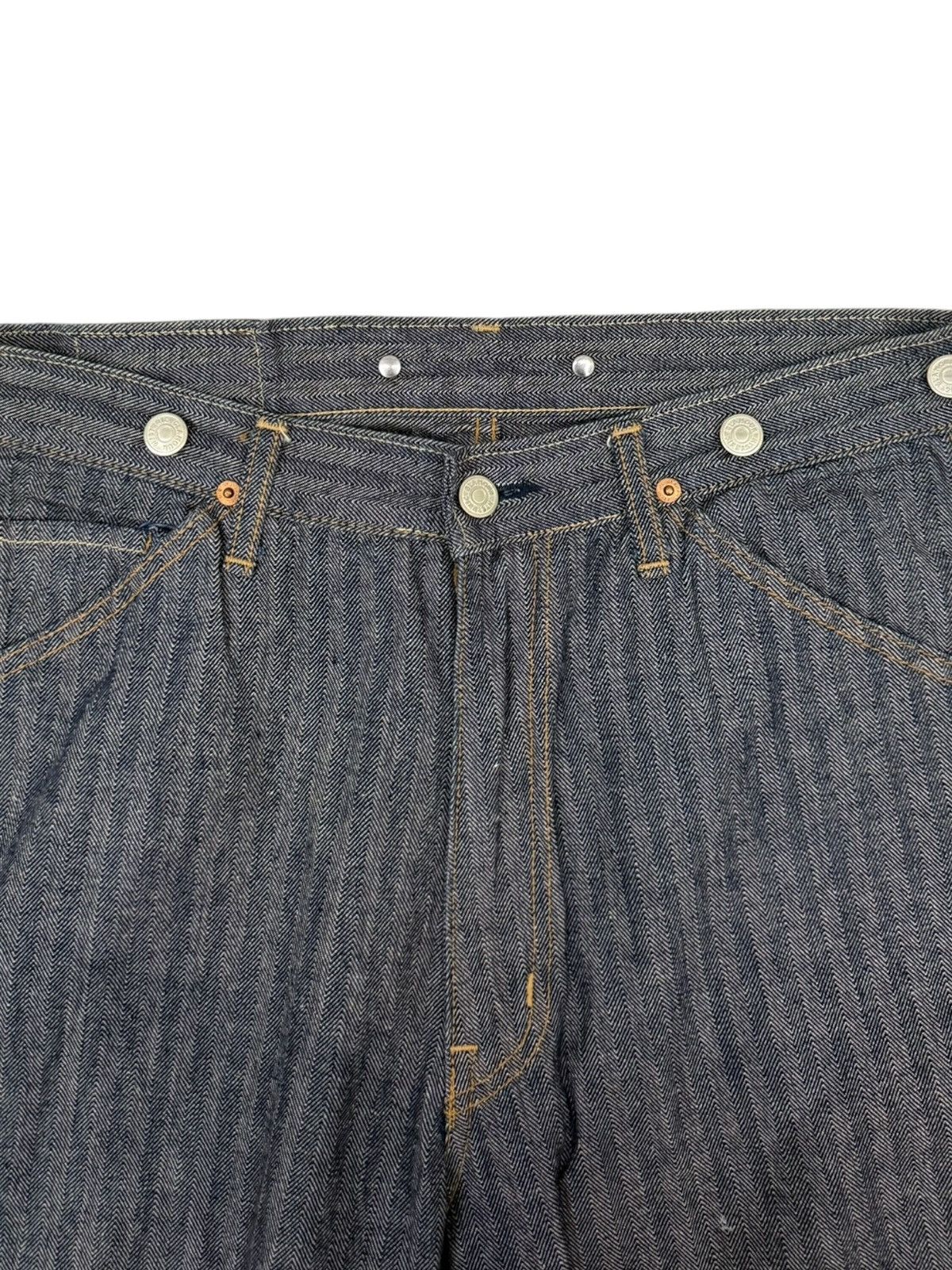 Hysteric Glamour VINTAGE HYSTERIC GLAMOUR CARPENTER BAGGY KINKY JEANS DENIM Size US 32 / EU 48 - 10 Thumbnail
