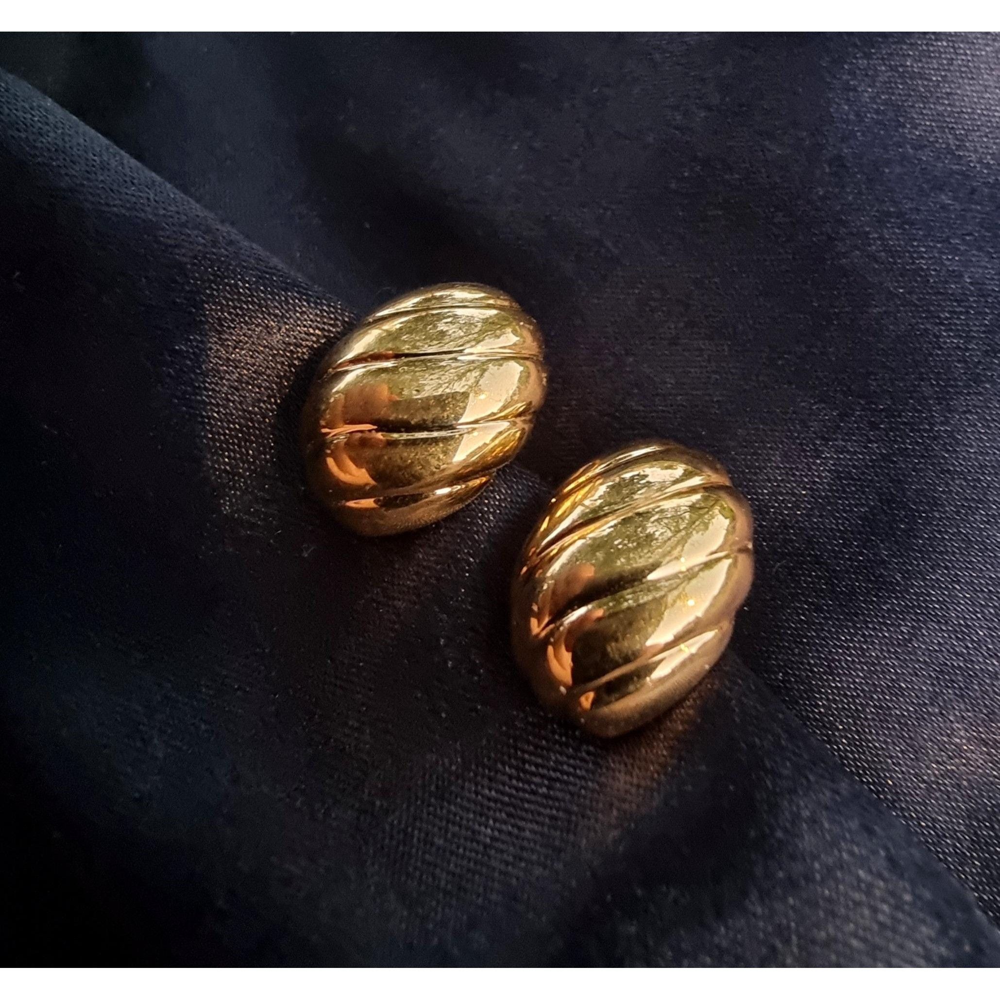 Other Vintage NAPIER 1990s Signed Gold Toned Earrings Size ONE SIZE - 7 Thumbnail