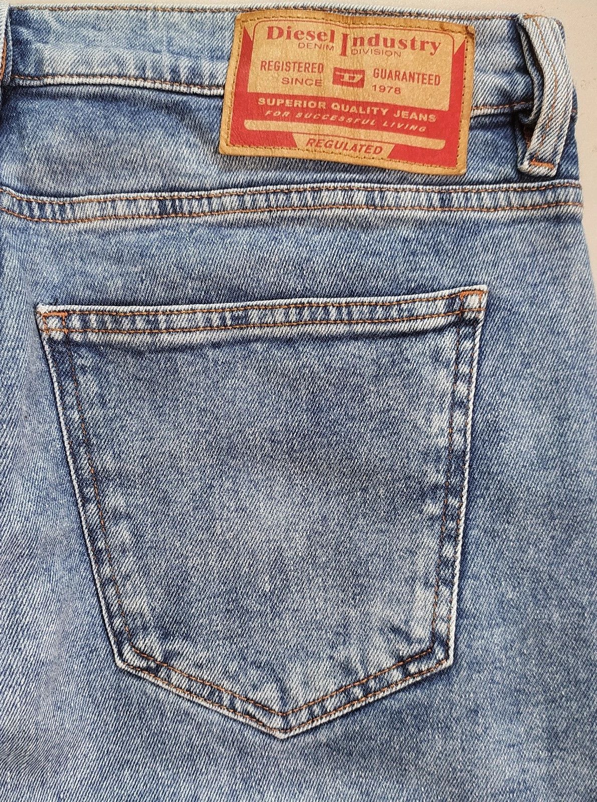 Diesel Diesel 2019 D-STRUKT-R L.32 MENS JEANS T/9668 Size US 32 / EU 48 - 10 Thumbnail