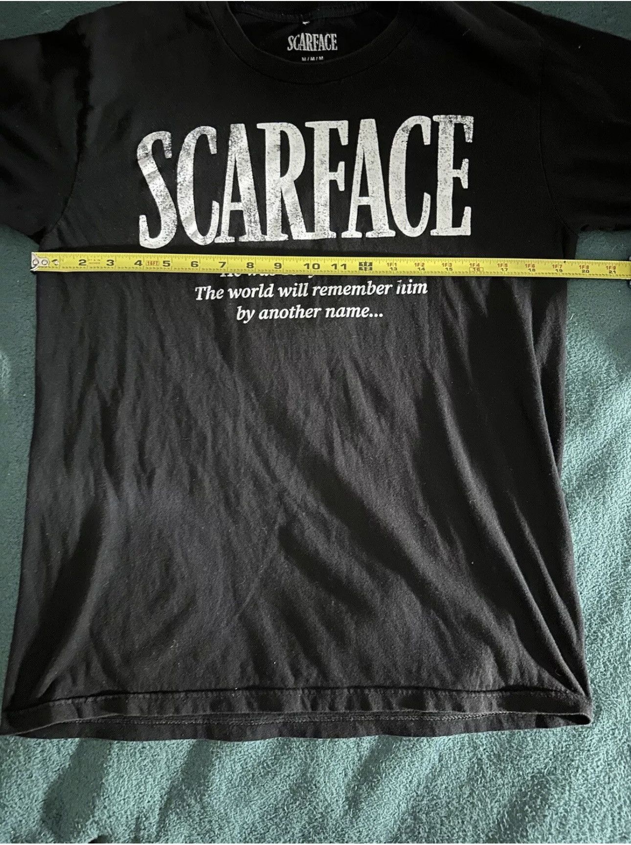 Vintage ORIGINAL VINTAGE HE WAS TONY MONTANA SCAREFACE SHIRT SIZE:M Size US M / EU 48-50 / 2 - 4 Thumbnail