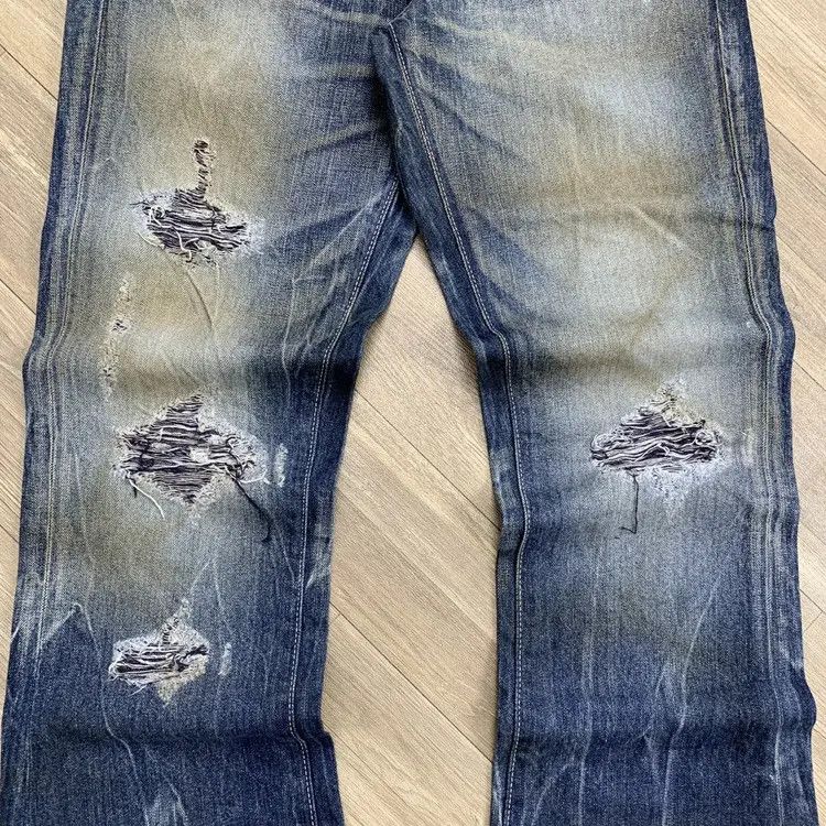 If Six Was Nine Vanquish Distressed lgb Ifsixwasnine Flared Denim Size US 31 - 3 Thumbnail