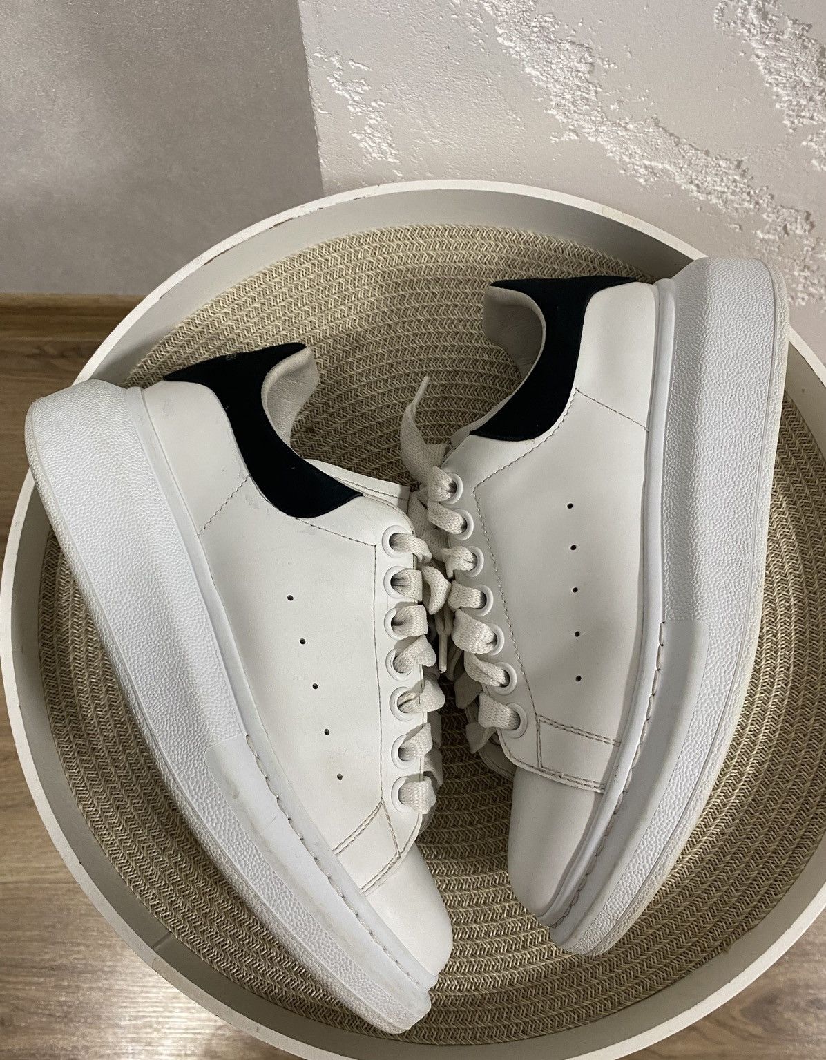 Alexander McQueen Alexander McQueen Oversized White Sneakers Size: 36 Size US 6 / IT 36 - 2 Thumbnail