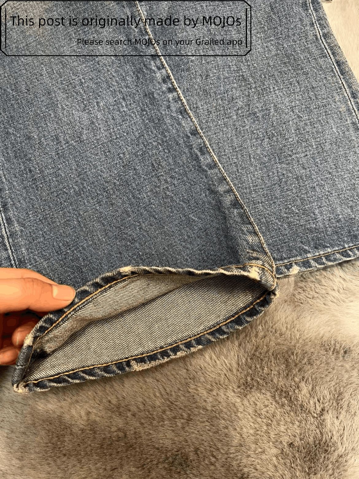 Celine Sz 27 Celine 20AW Dylan Denim mojos921823 Size US 27 - 5 Thumbnail