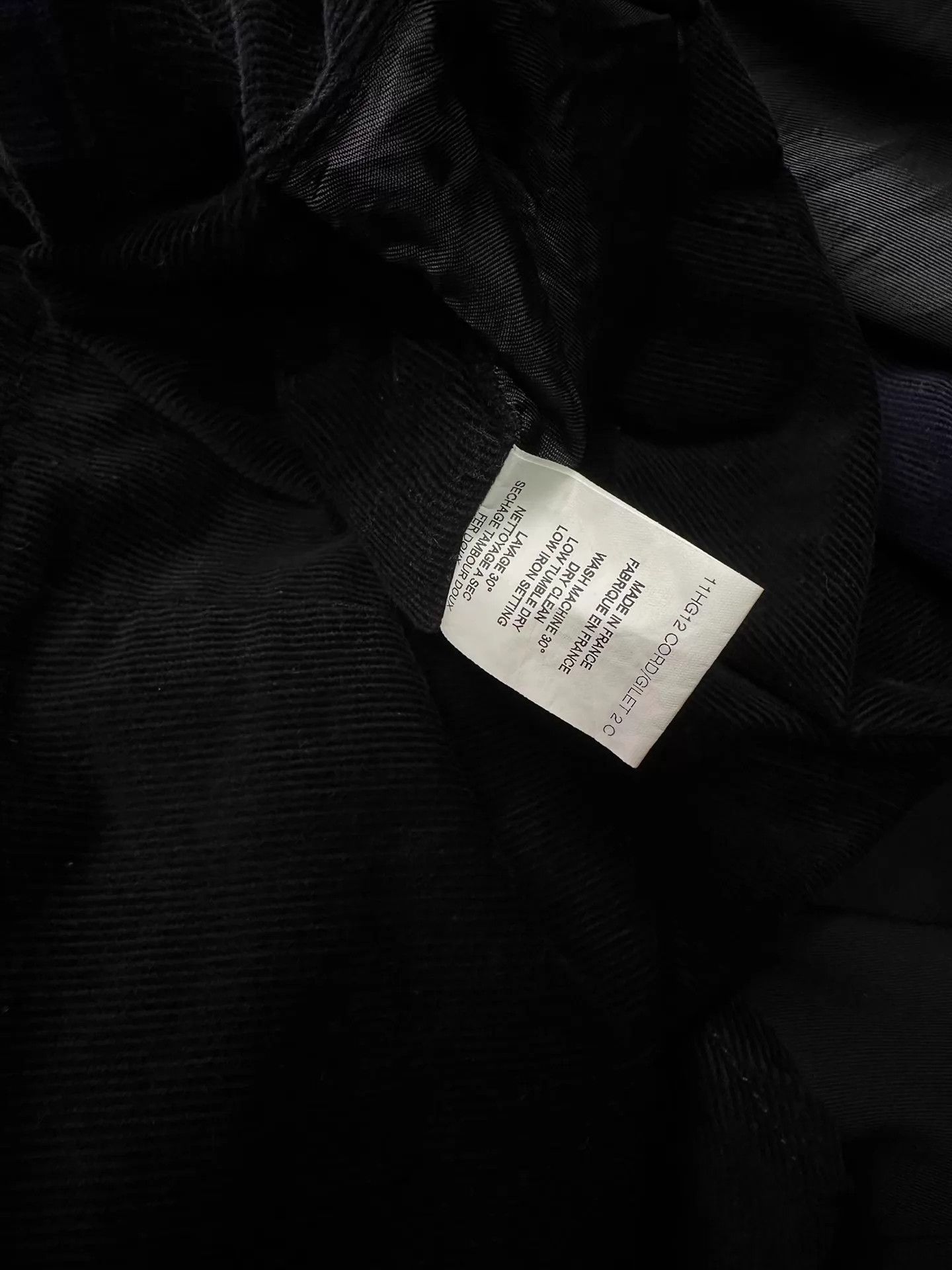 Casey Casey casey casey colorblock cord vest purple-black oversize Size US S / EU 44-46 / 1 - 6 Thumbnail