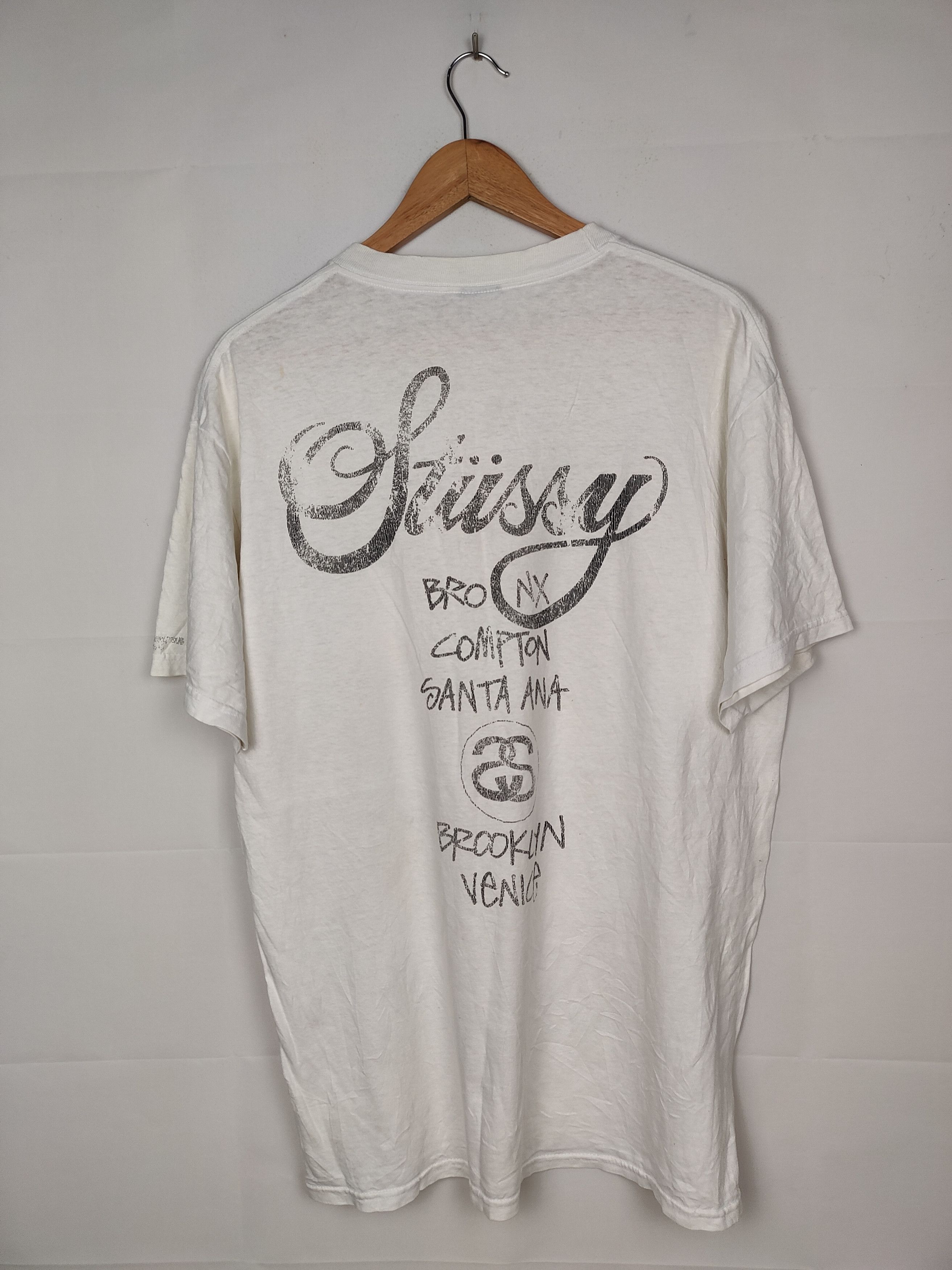Stussy Stussy Tour Shirt Size US L / EU 52-54 / 3 - 6 Thumbnail
