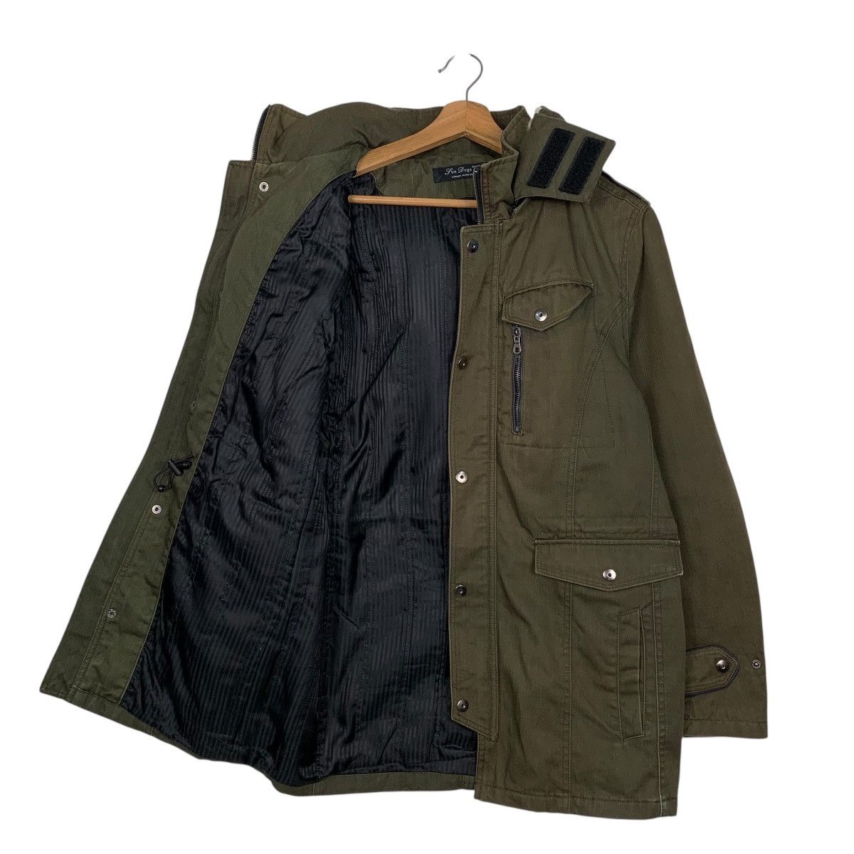 Japanese Brand Sun Dogs Wear Hooded Parka Military Jacket Size US M / EU 48-50 / 2 - 10 Thumbnail