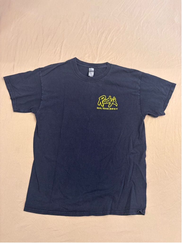 Gildan Men's Gildan T-shirt Size L Black Rudy's BBQ Size US L / EU 52-54 / 3 - 1 Thumbnail