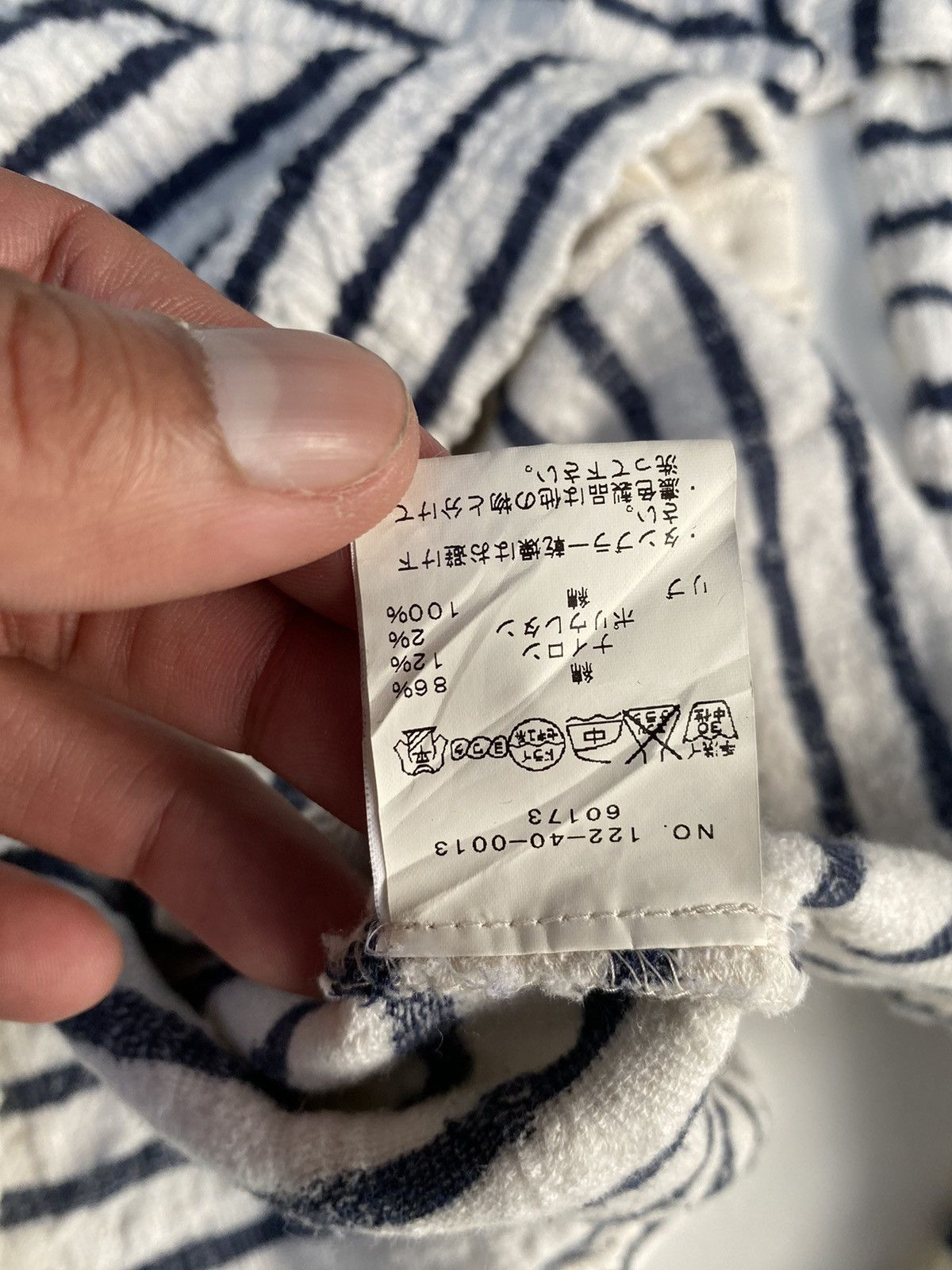Japanese Brand × Ships Jet Blue Vtg Ship Jet Blue Knitwear Cardigan Mesh Size M / US 6-8 / IT 42-44 - 6 Thumbnail