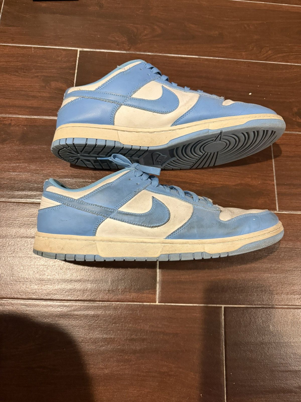 Nike Nike Dunk Low UNC University Blue Size 15 Used Size US 15 / EU 48 - 2 Thumbnail